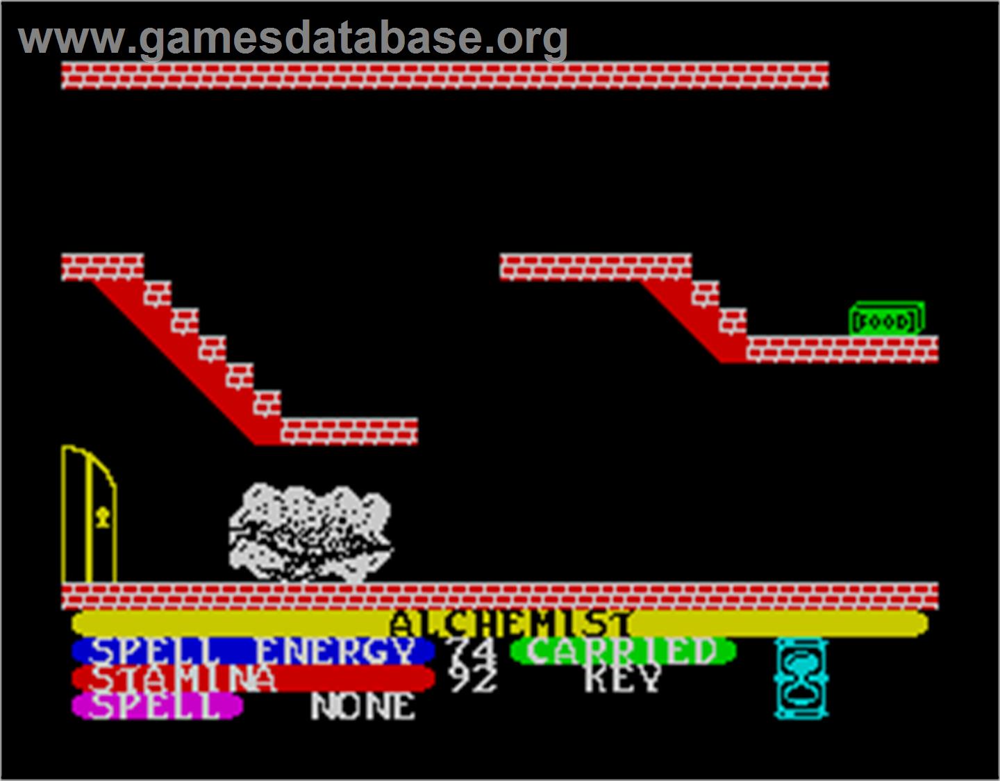 Alchemist - Sinclair ZX Spectrum - Artwork - In Game