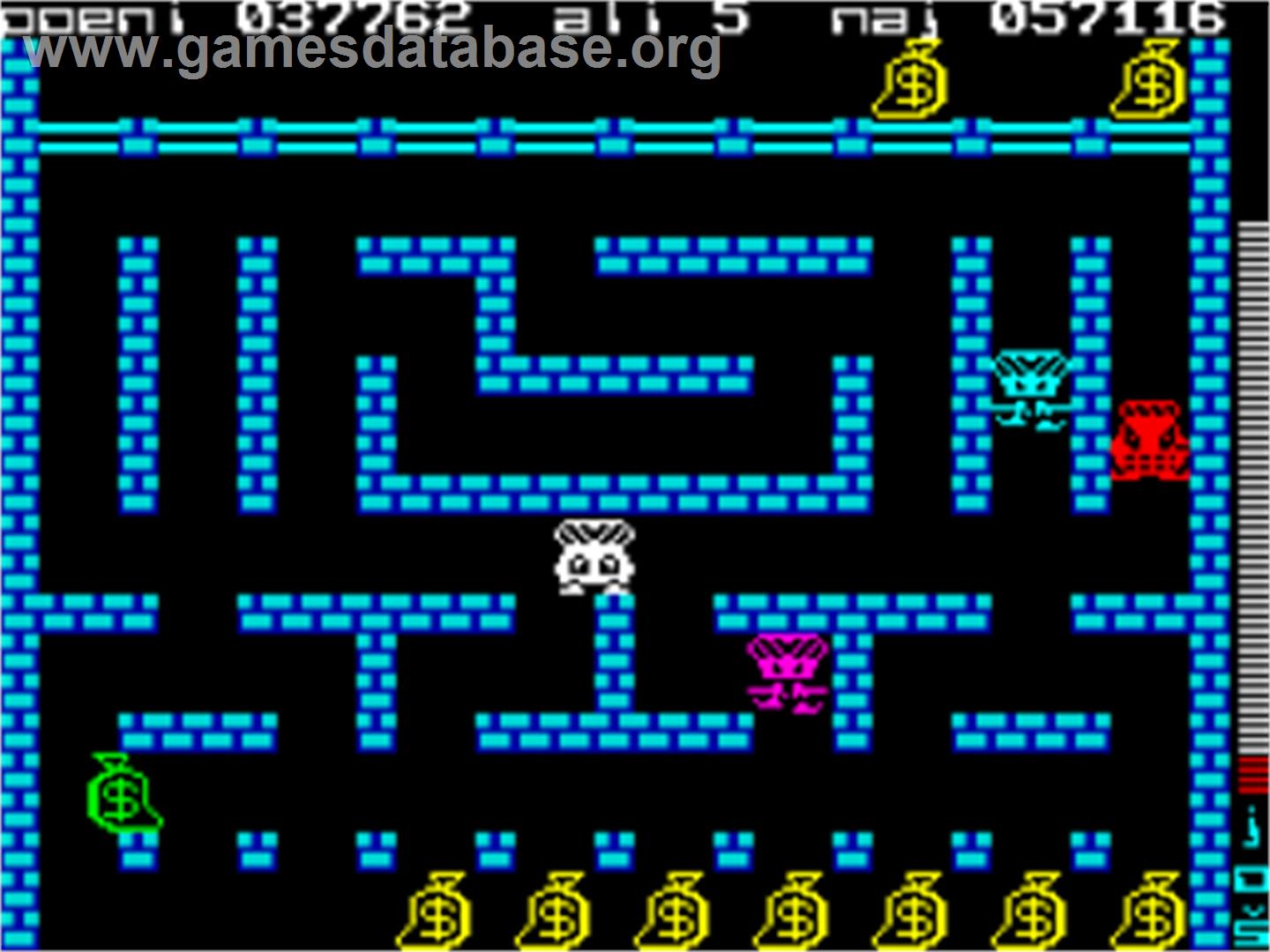 Ali Baba - Sinclair ZX Spectrum - Artwork - In Game