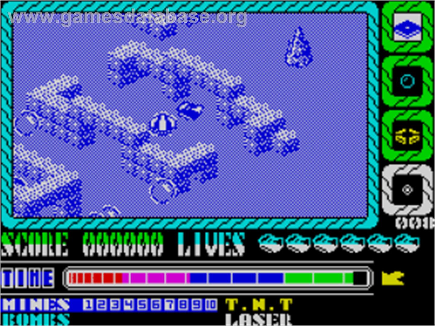 Alien Evolution - Sinclair ZX Spectrum - Artwork - In Game