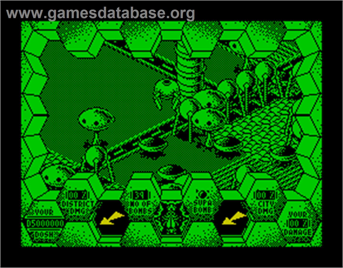 Amaurote - Sinclair ZX Spectrum - Artwork - In Game