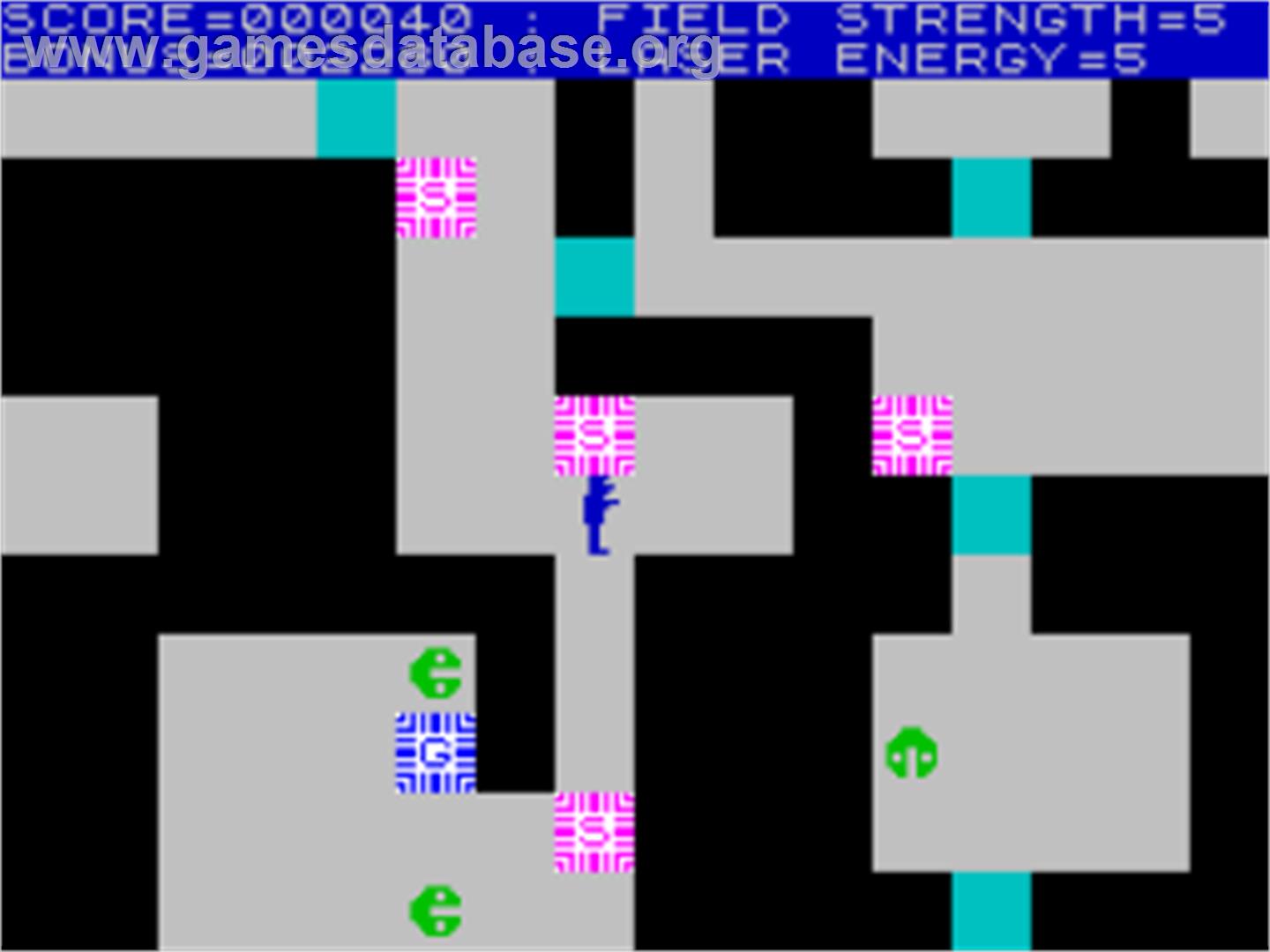 Androids - Sinclair ZX Spectrum - Artwork - In Game