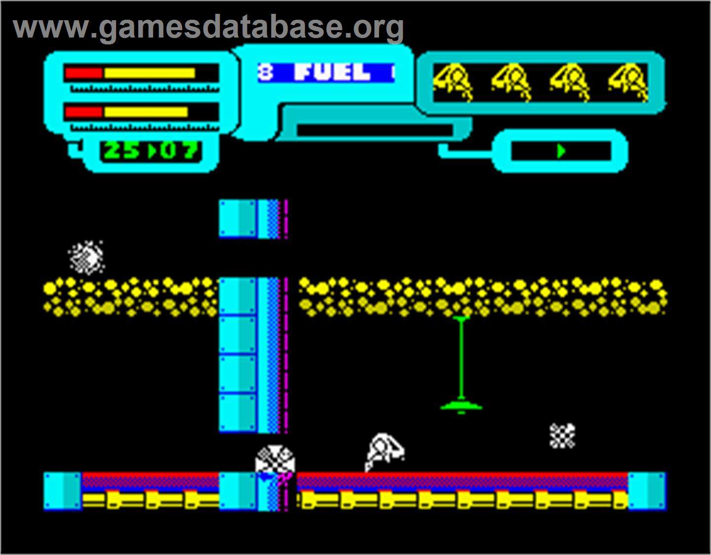 Anfractuos - Sinclair ZX Spectrum - Artwork - In Game