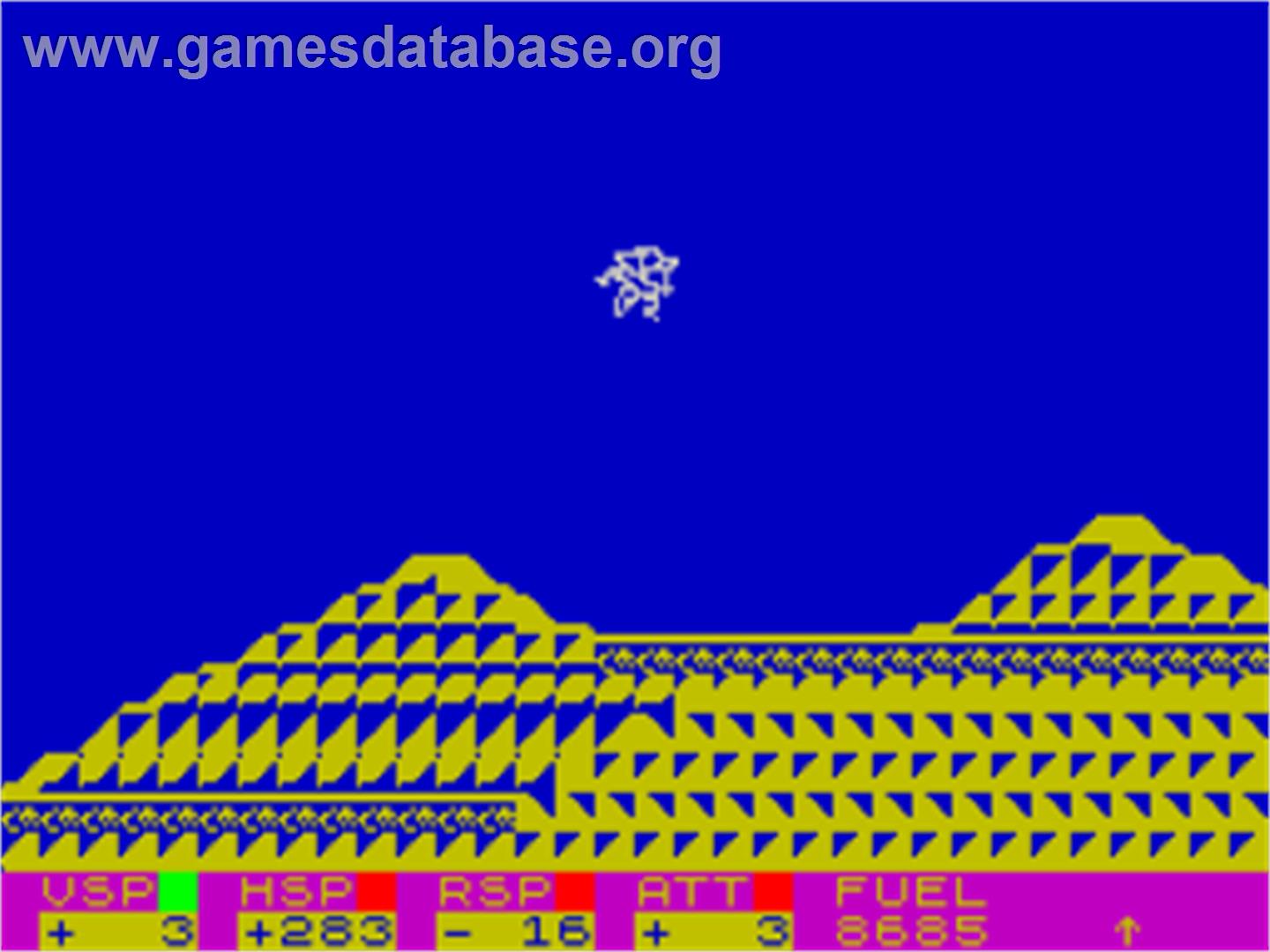 Apollo - Sinclair ZX Spectrum - Artwork - In Game