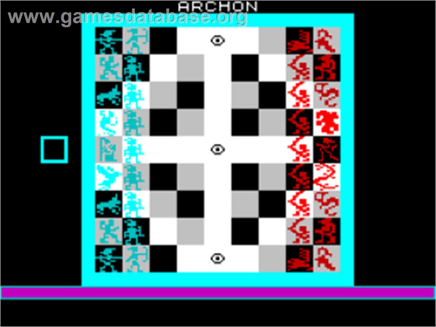 Archon - The Light And The Dark - Sinclair ZX Spectrum - Artwork - In Game