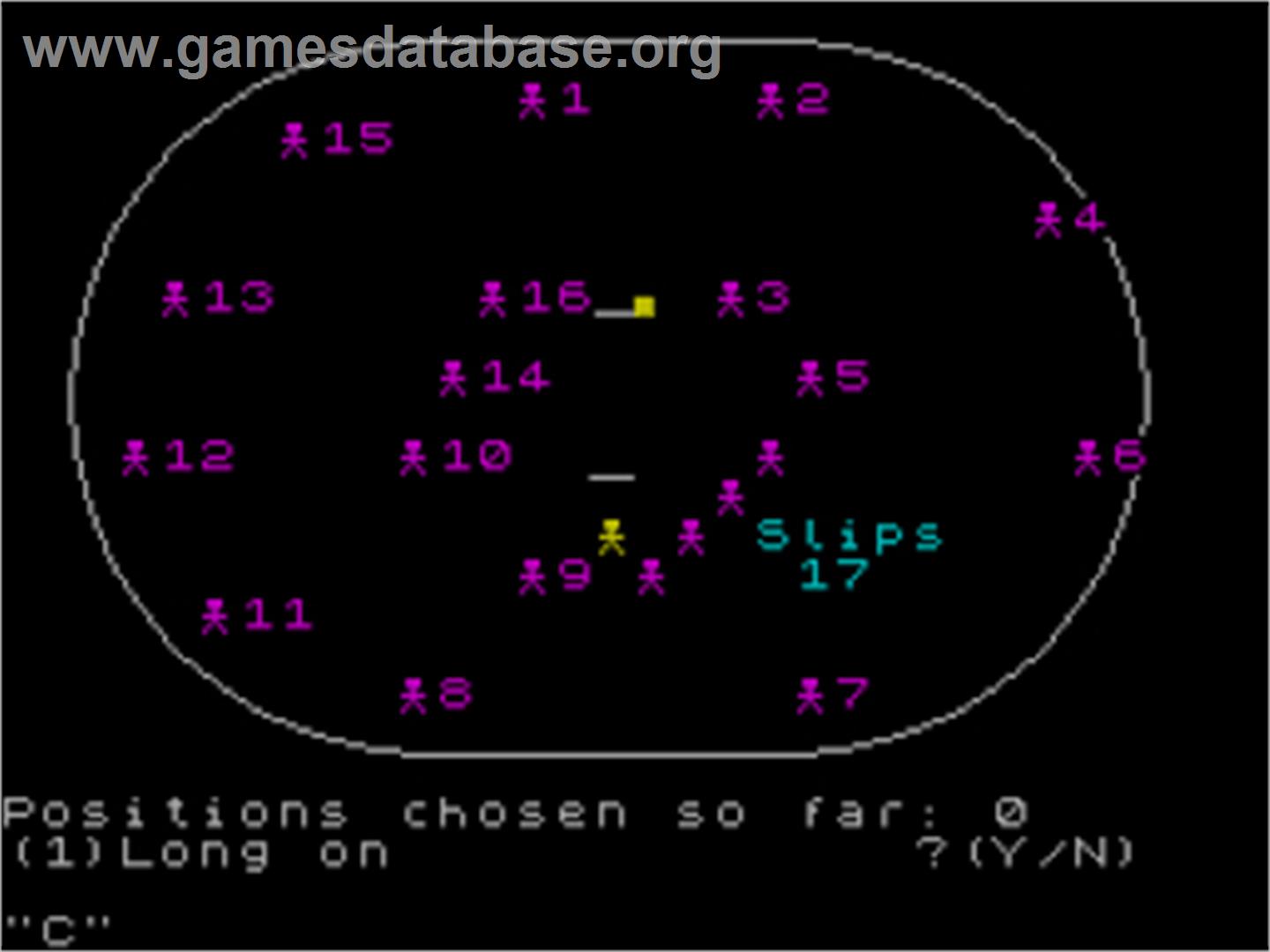 Ashes - Sinclair ZX Spectrum - Artwork - In Game