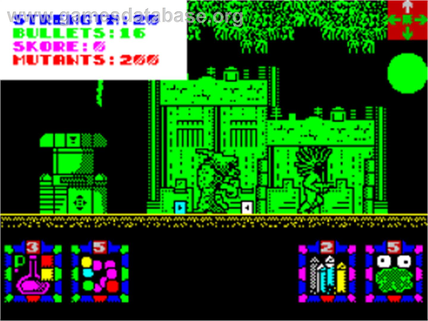 Assassin - Sinclair ZX Spectrum - Artwork - In Game
