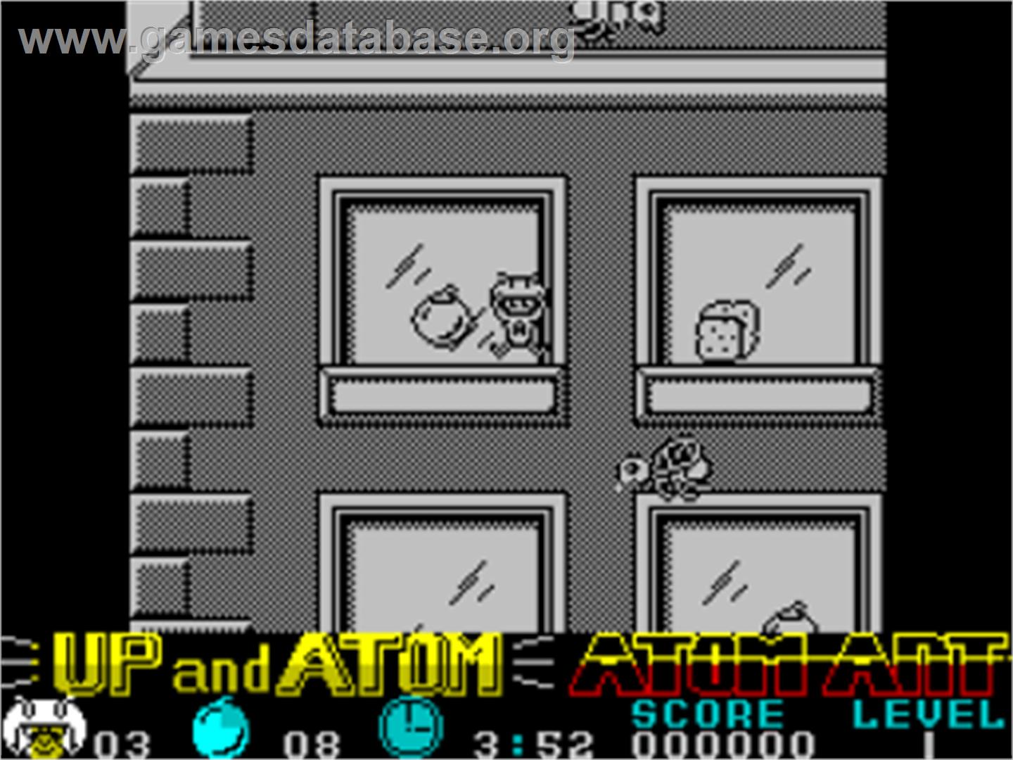 Atom Ant - Sinclair ZX Spectrum - Artwork - In Game