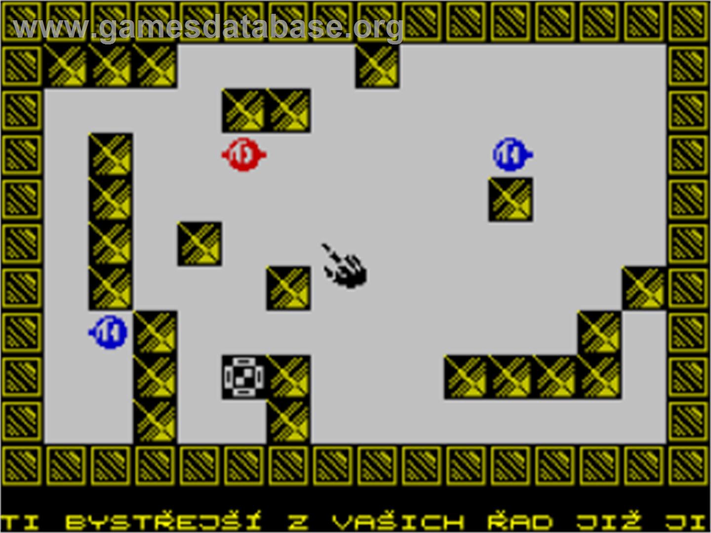 Atomix - Sinclair ZX Spectrum - Artwork - In Game