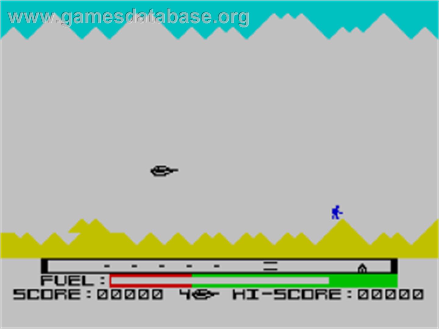 Attack Of The Empire - Sinclair ZX Spectrum - Artwork - In Game