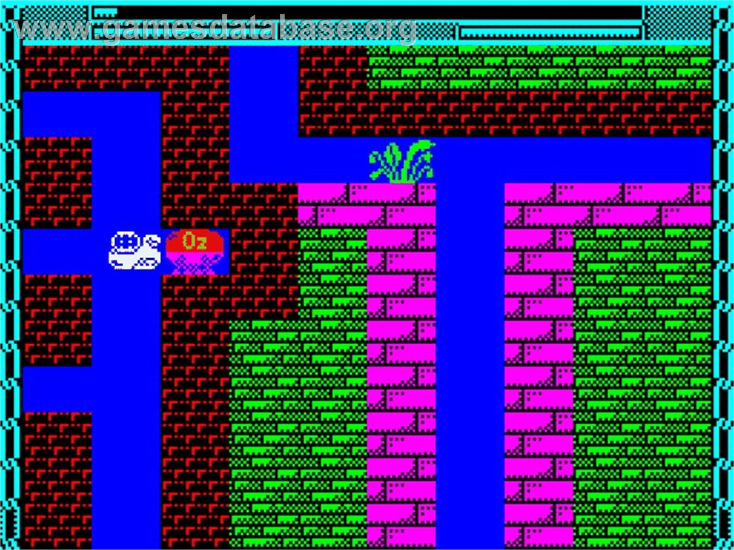 Bathyscaphe - Sinclair ZX Spectrum - Artwork - In Game