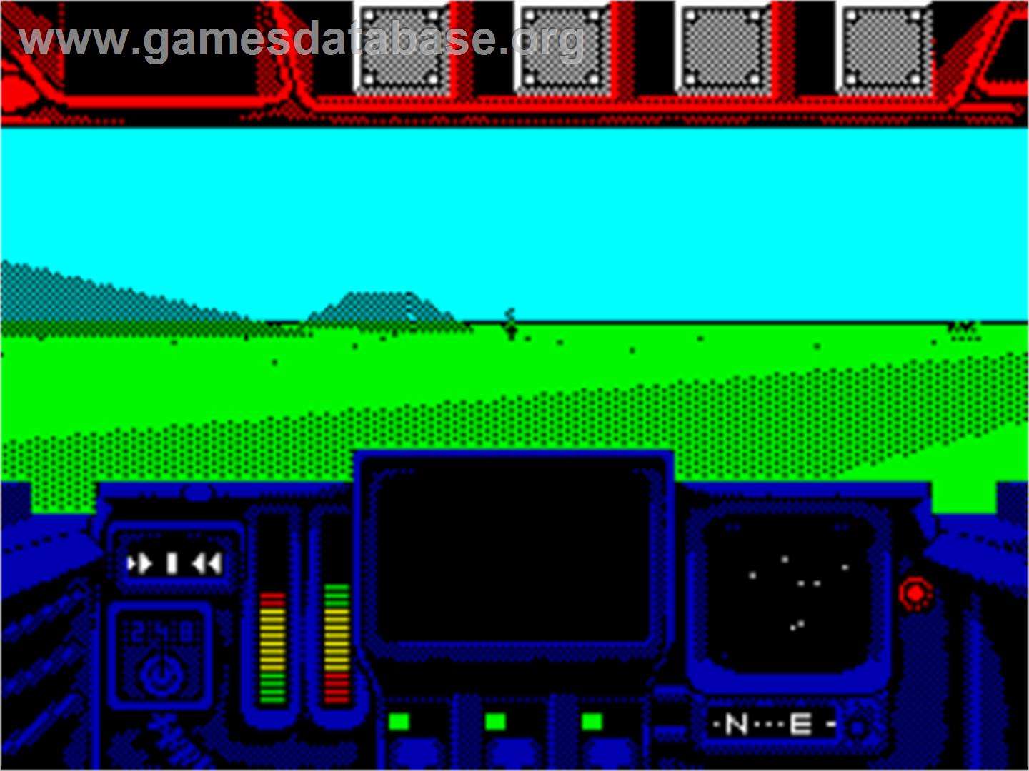 Battle Command - Sinclair ZX Spectrum - Artwork - In Game