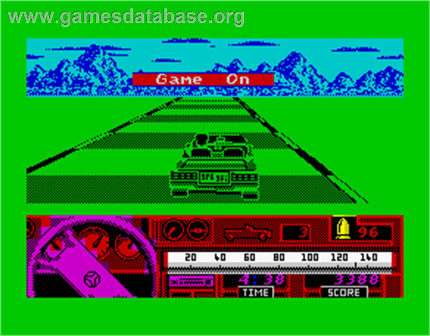 Beverly Hills Cop - Sinclair ZX Spectrum - Artwork - In Game