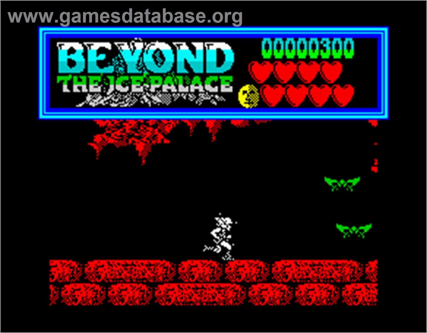 Beyond the Ice Palace - Sinclair ZX Spectrum - Artwork - In Game
