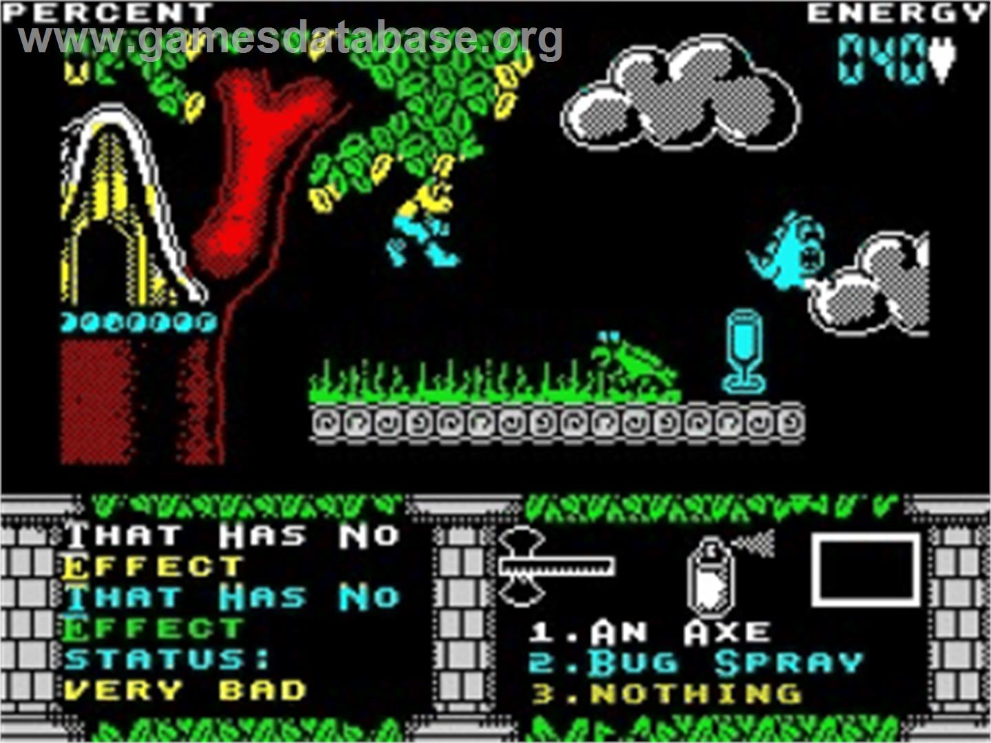 Biff - Sinclair ZX Spectrum - Artwork - In Game