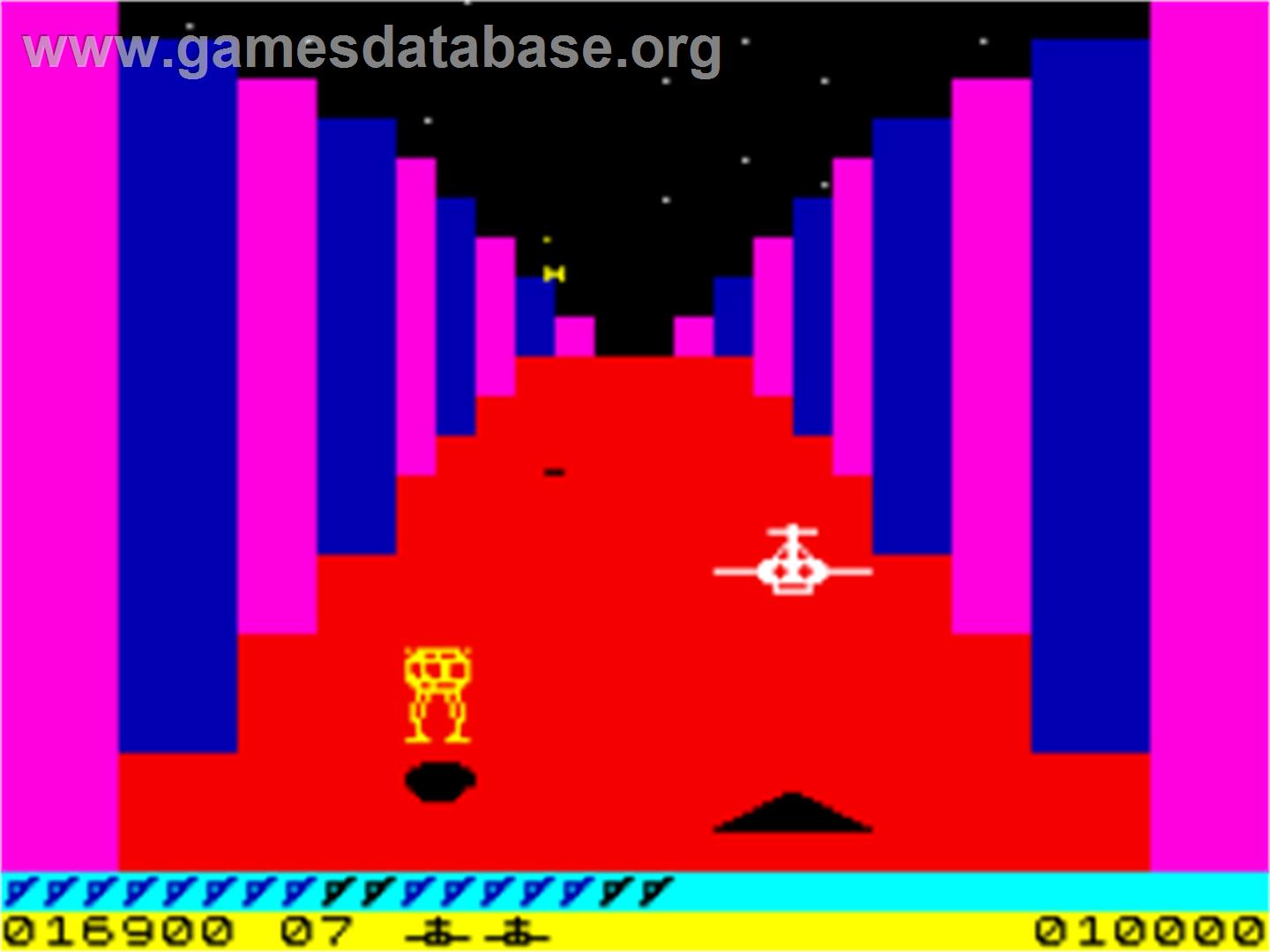 Blade Alley - Sinclair ZX Spectrum - Artwork - In Game