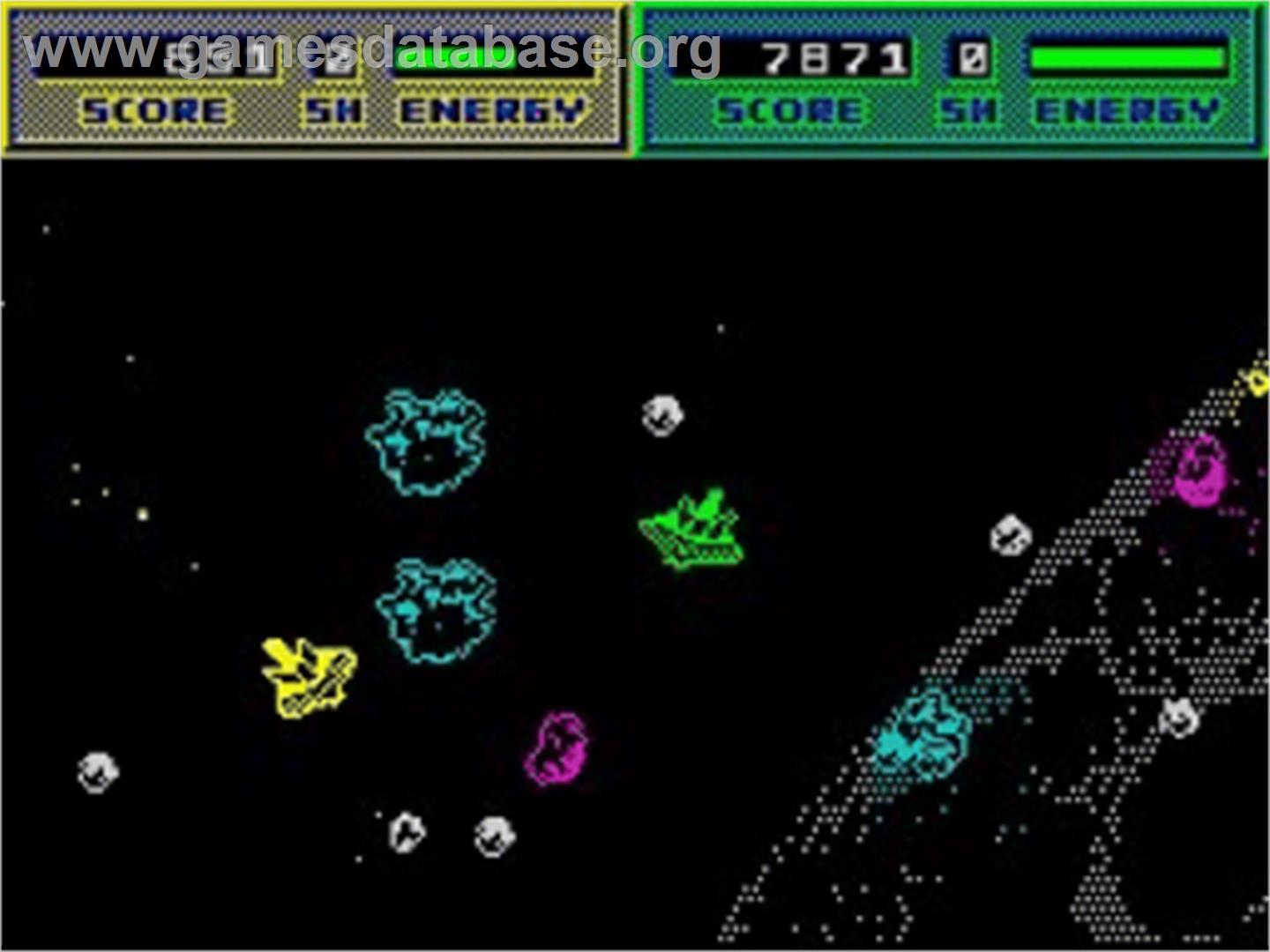 Blasteroids - Sinclair ZX Spectrum - Artwork - In Game