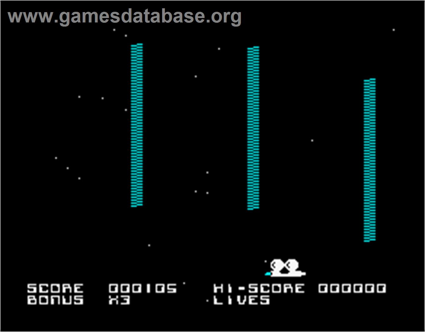 Blockade Runner - Sinclair ZX Spectrum - Artwork - In Game