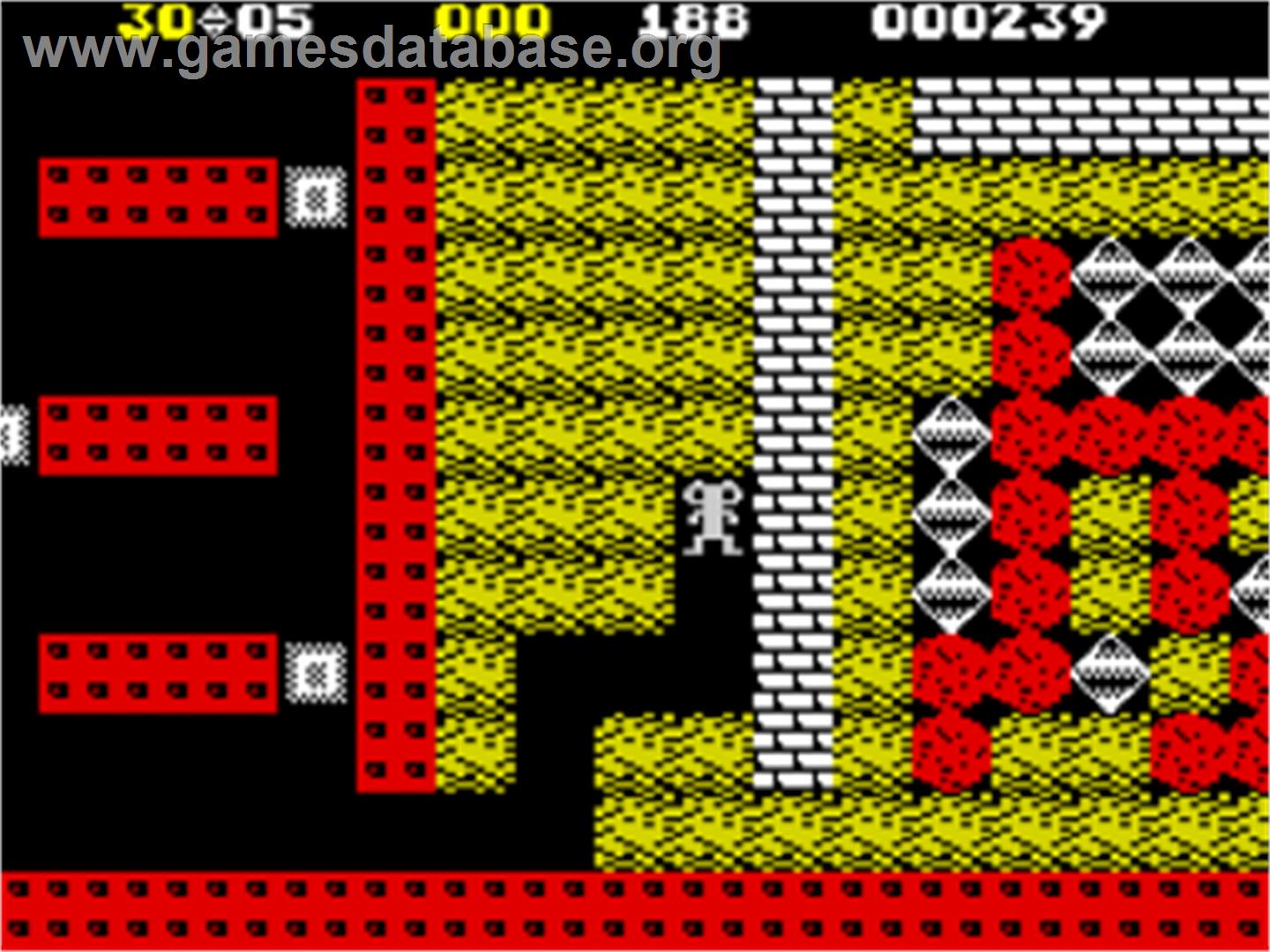 Boulder Dash 2 - Rockford's Revenge - Sinclair ZX Spectrum - Artwork - In Game