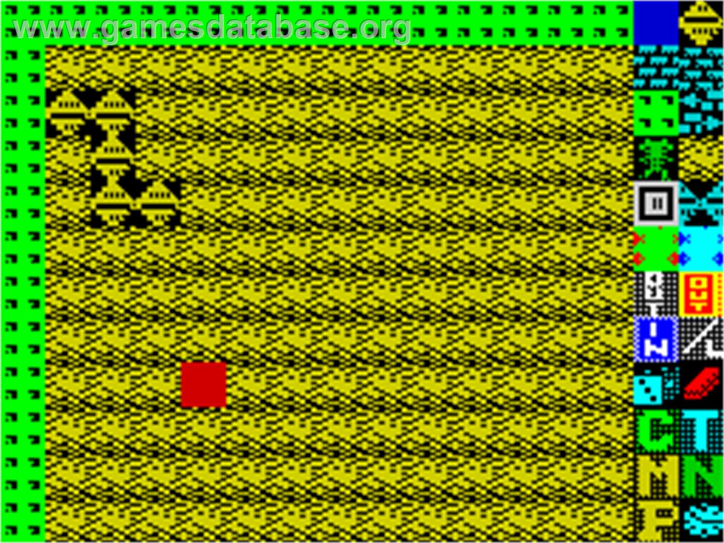 Boulder Dash Construction Kit - Sinclair ZX Spectrum - Artwork - In Game