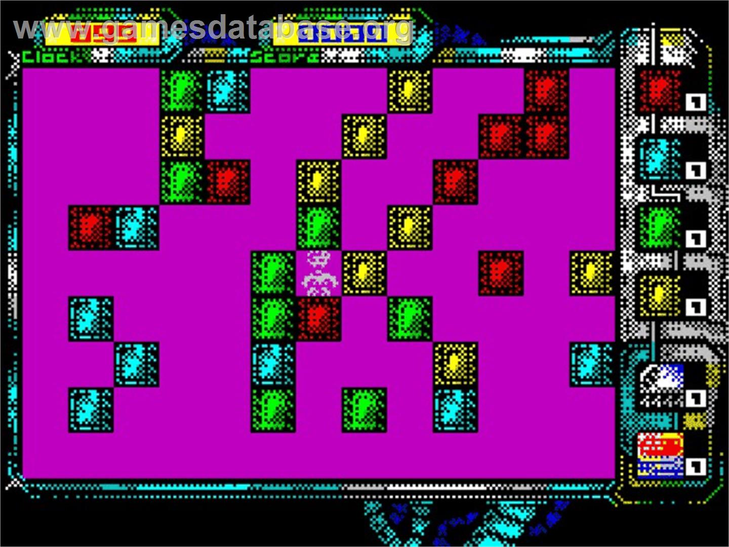 Brainkrush - Sinclair ZX Spectrum - Artwork - In Game