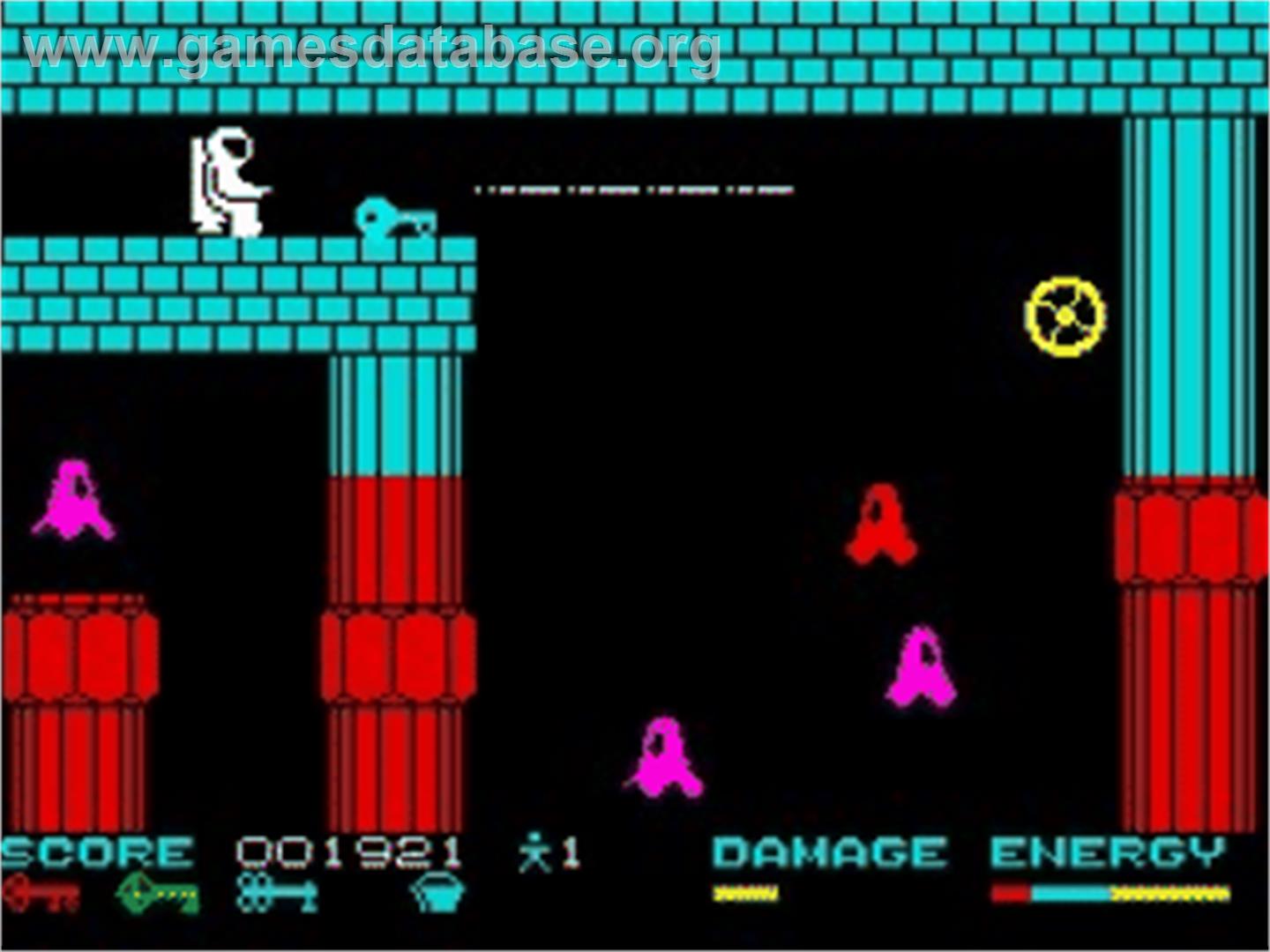 Brainstorm (Bubble Bus Software) - Sinclair ZX Spectrum - Artwork - In Game