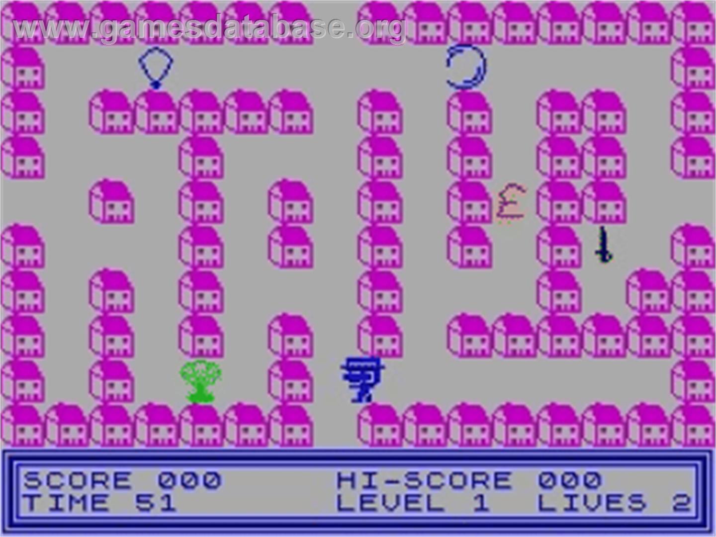 Bubble Trouble - Sinclair ZX Spectrum - Artwork - In Game