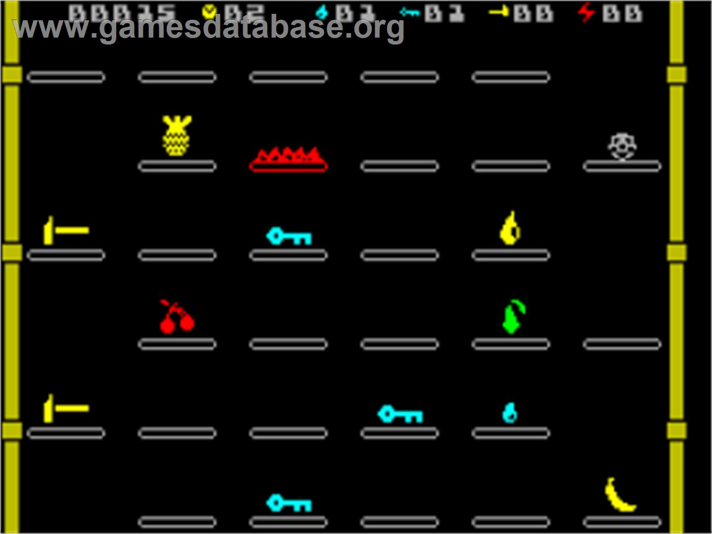 Bumpy - Sinclair ZX Spectrum - Artwork - In Game