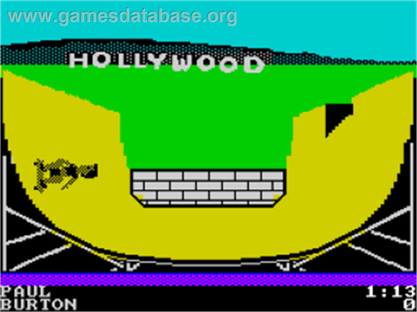 California Games - Sinclair ZX Spectrum - Artwork - In Game