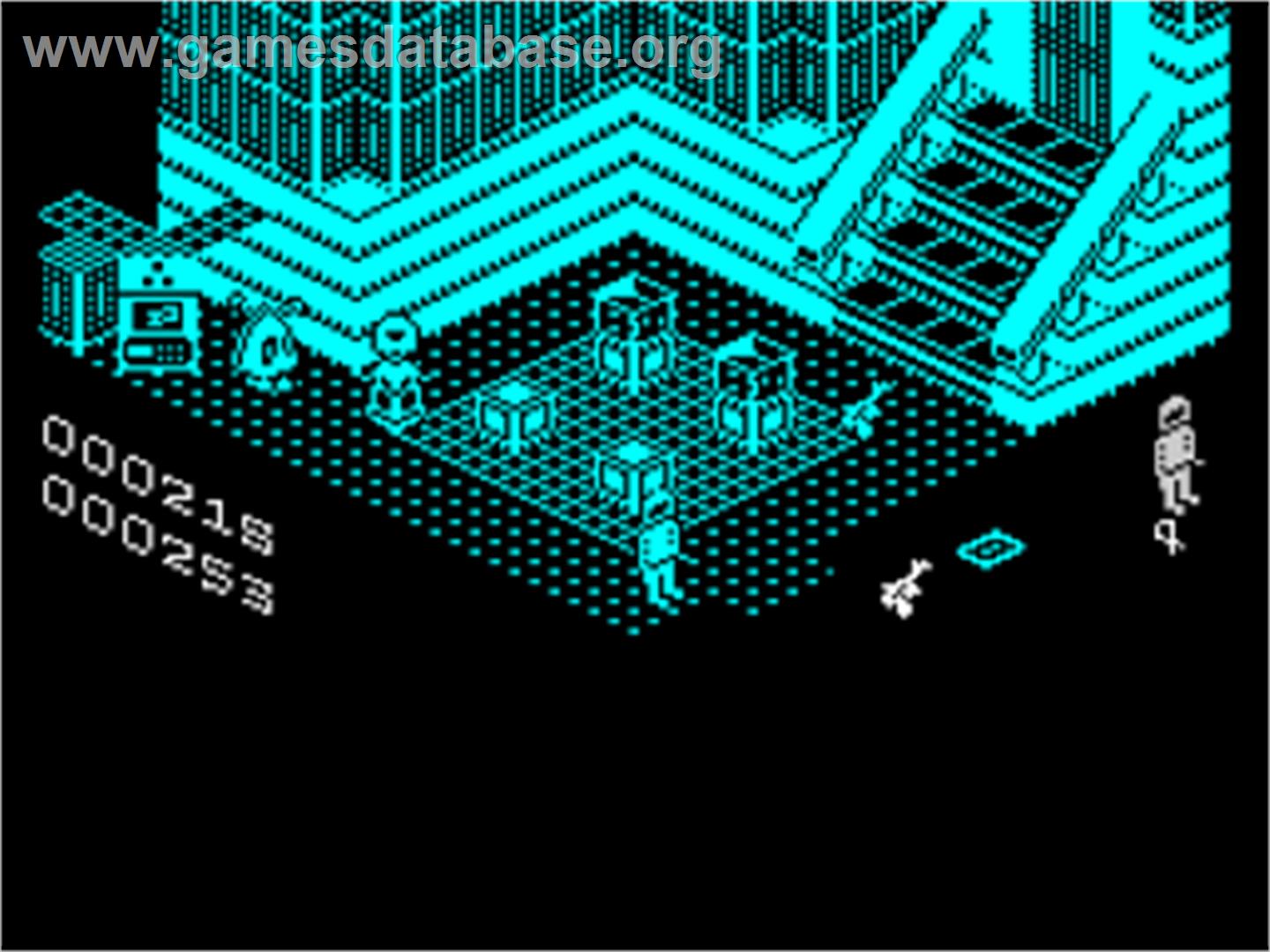 Cannibals From Outer Space - Sinclair ZX Spectrum - Artwork - In Game
