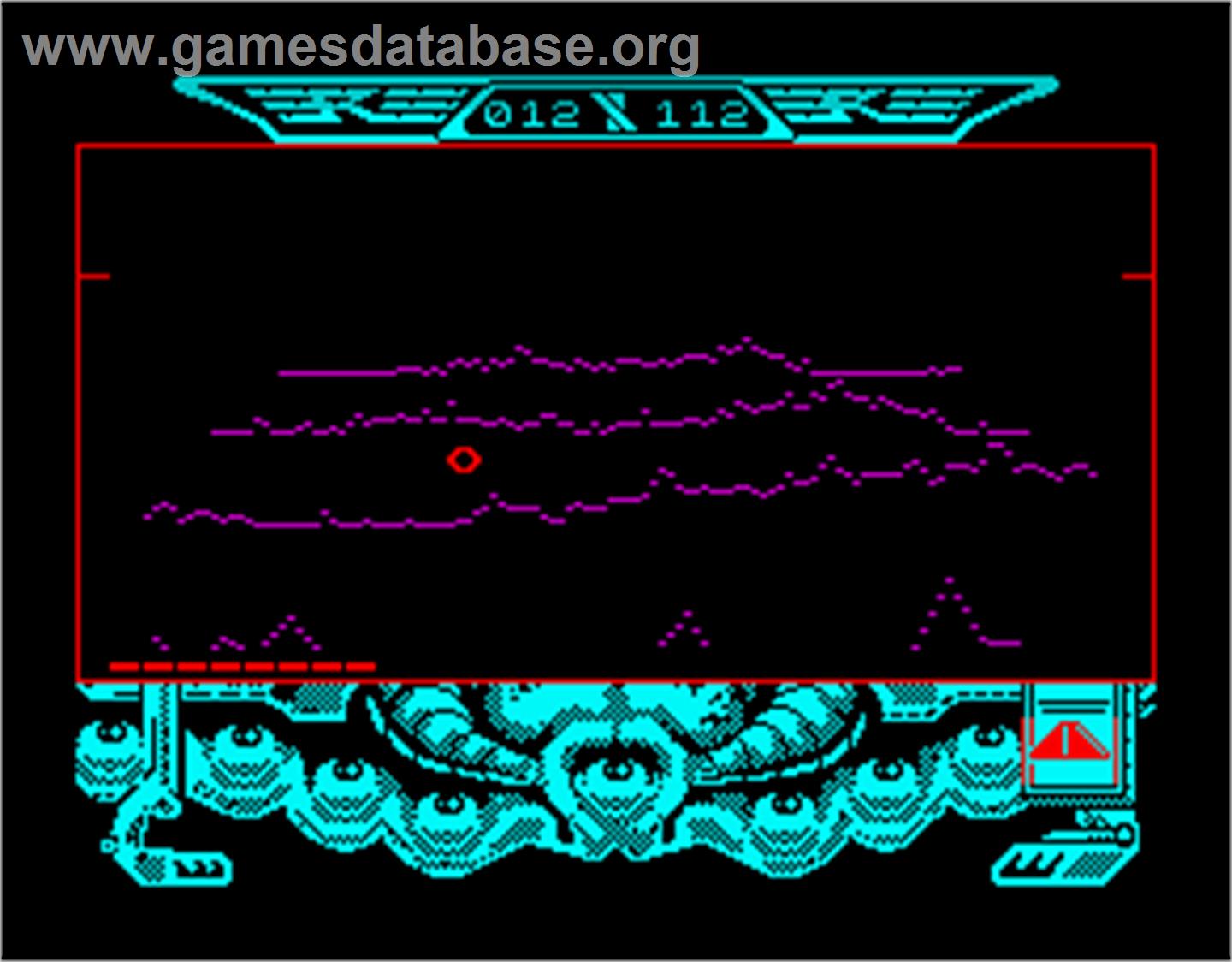 Captain Blood - Sinclair ZX Spectrum - Artwork - In Game