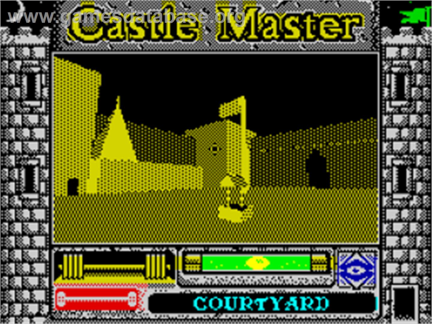 Castle Master - Sinclair ZX Spectrum - Artwork - In Game