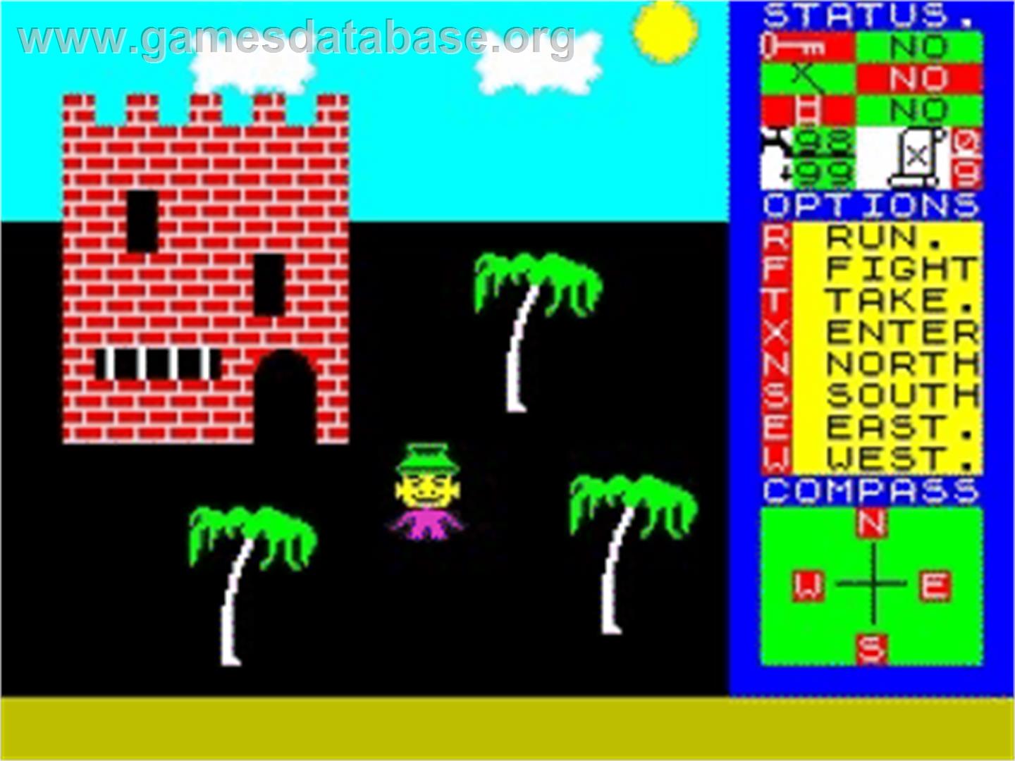 Castle Quest (Scorpio Gamesworld) - Sinclair ZX Spectrum - Artwork - In Game