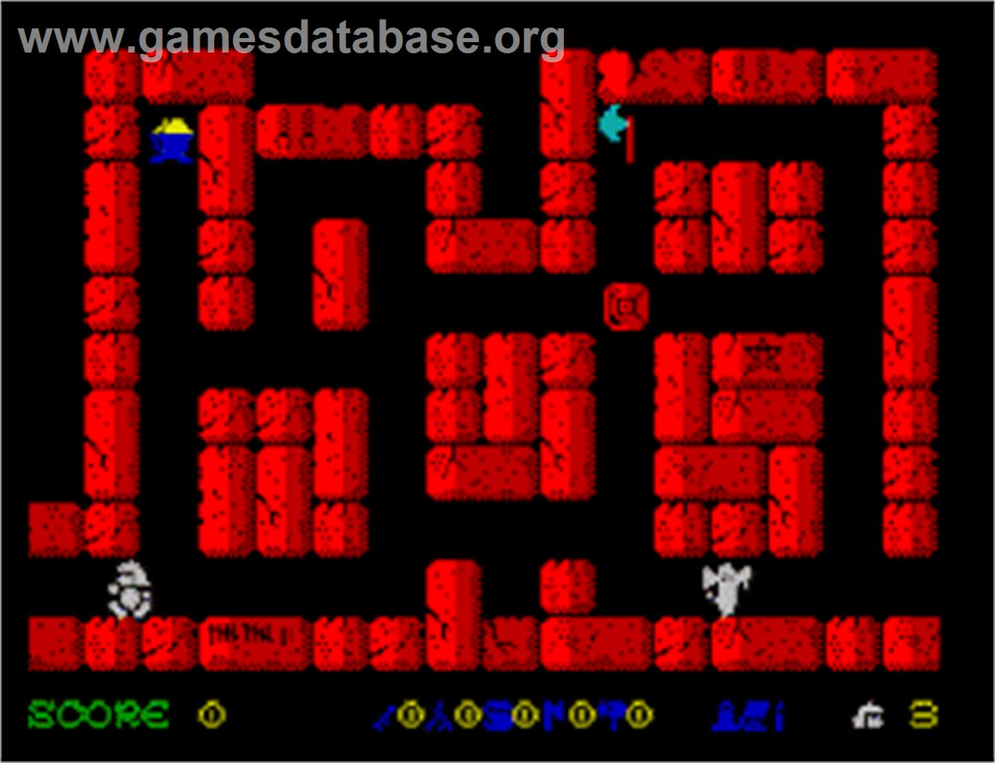 Catacombs Of Balachor - Sinclair ZX Spectrum - Artwork - In Game