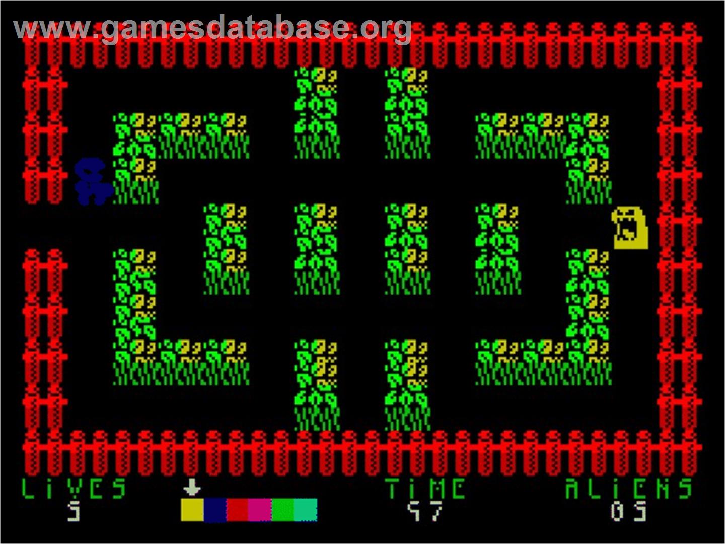 Chromanoids V1.1 - Sinclair ZX Spectrum - Artwork - In Game
