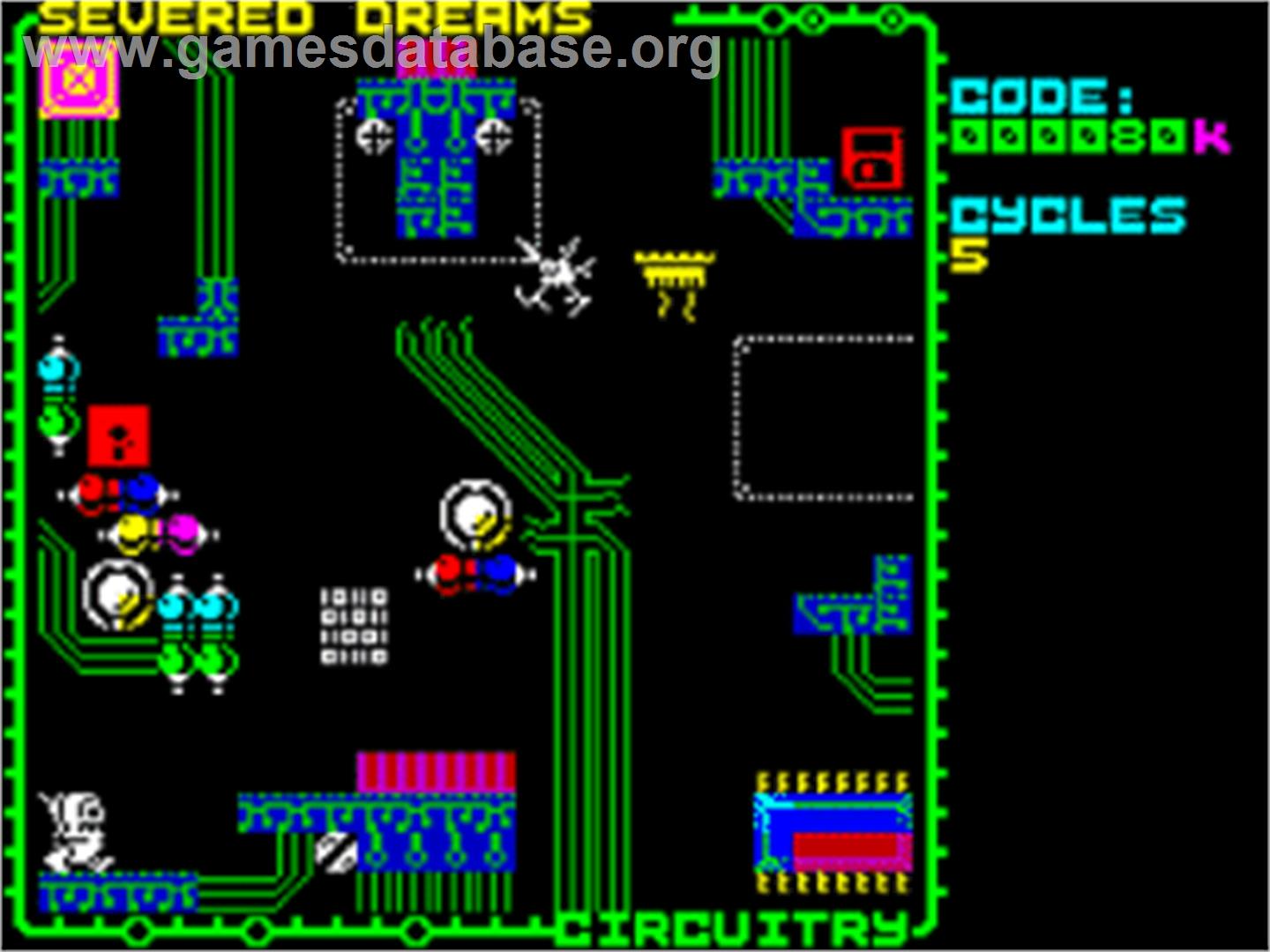 Circuitry - Sinclair ZX Spectrum - Artwork - In Game