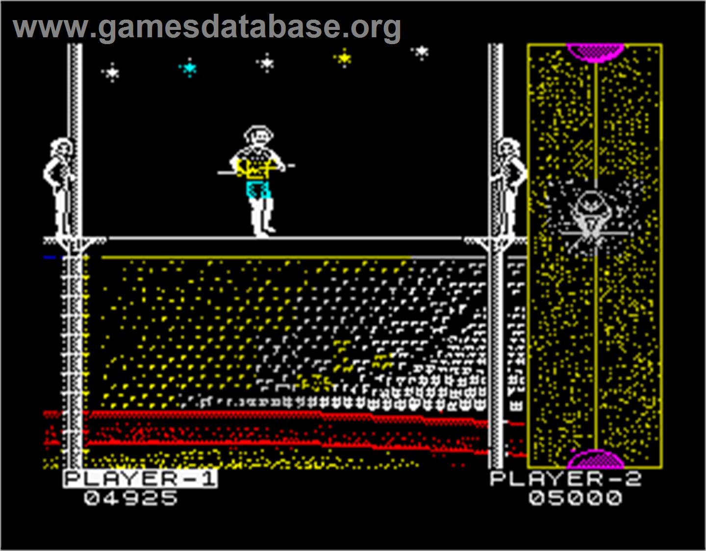 Circus Games - Sinclair ZX Spectrum - Artwork - In Game