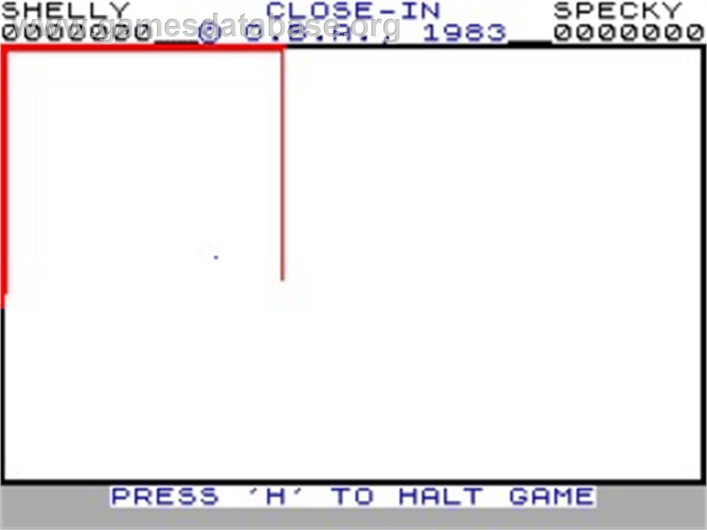 Close-in - Sinclair ZX Spectrum - Artwork - In Game