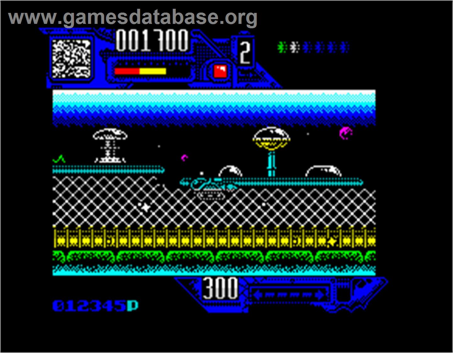 Comando Tracer - Sinclair ZX Spectrum - Artwork - In Game