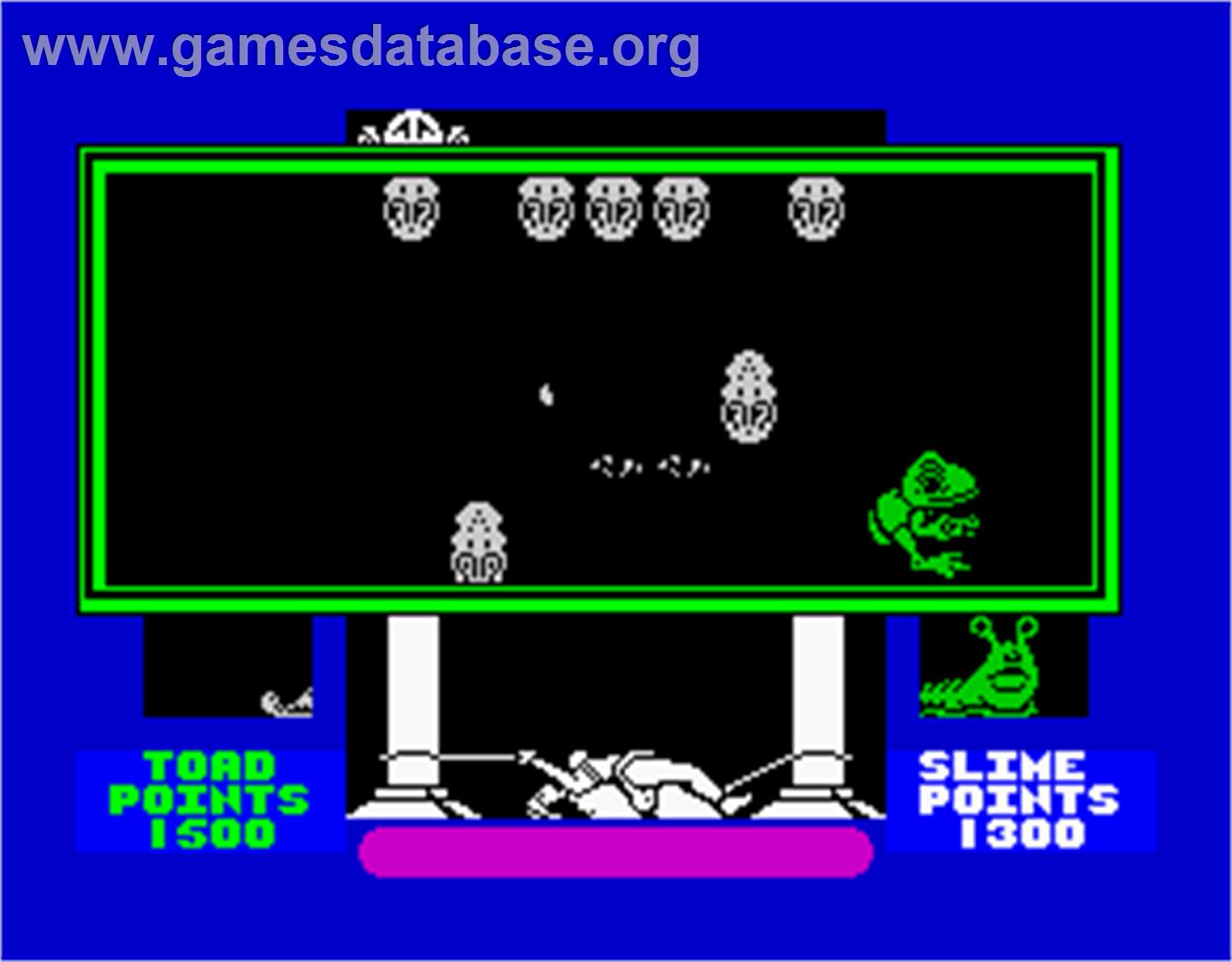Cosmic Wartoad - Sinclair ZX Spectrum - Artwork - In Game