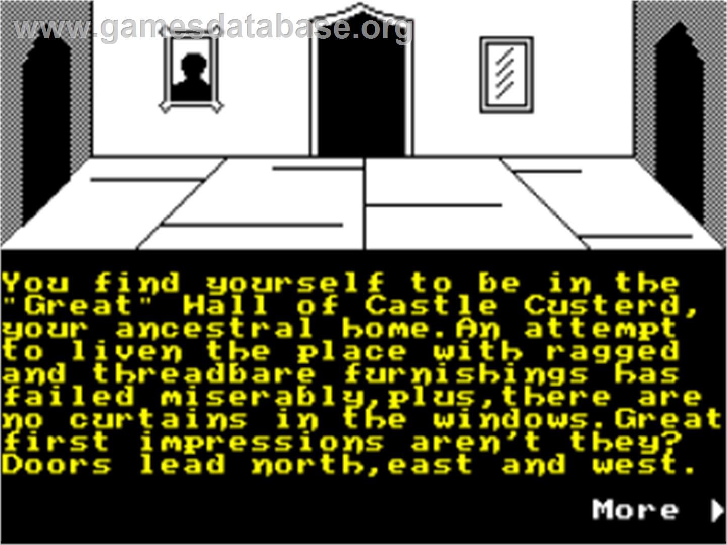 Custerd's Quest - Sinclair ZX Spectrum - Artwork - In Game