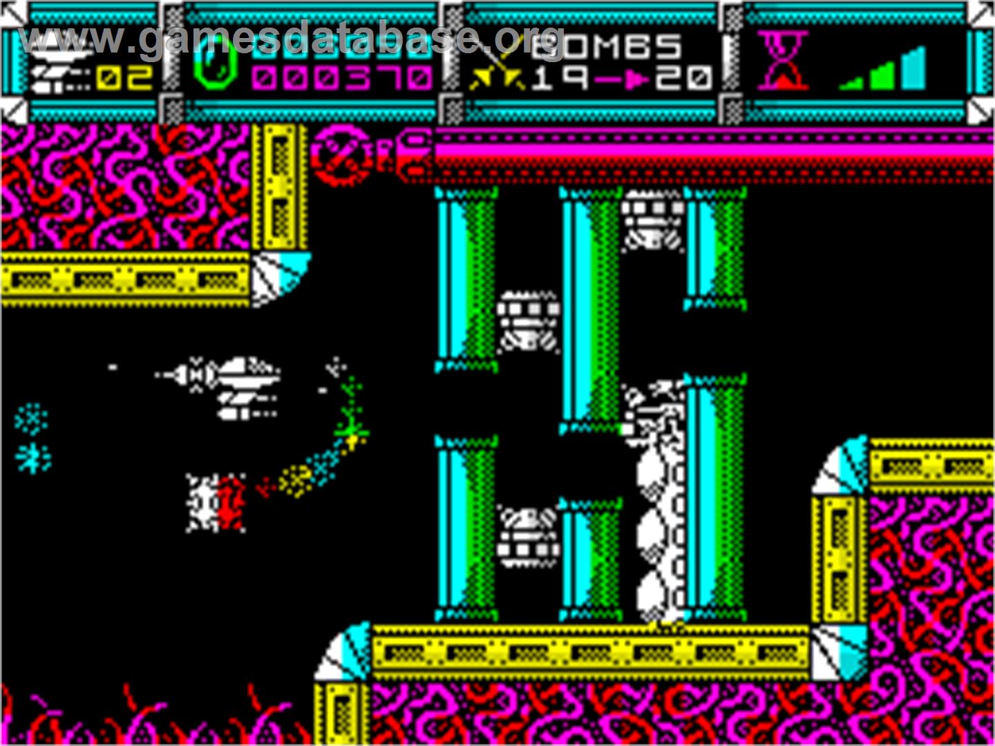 Cybernoid: The Fighting Machine - Sinclair ZX Spectrum - Artwork - In Game