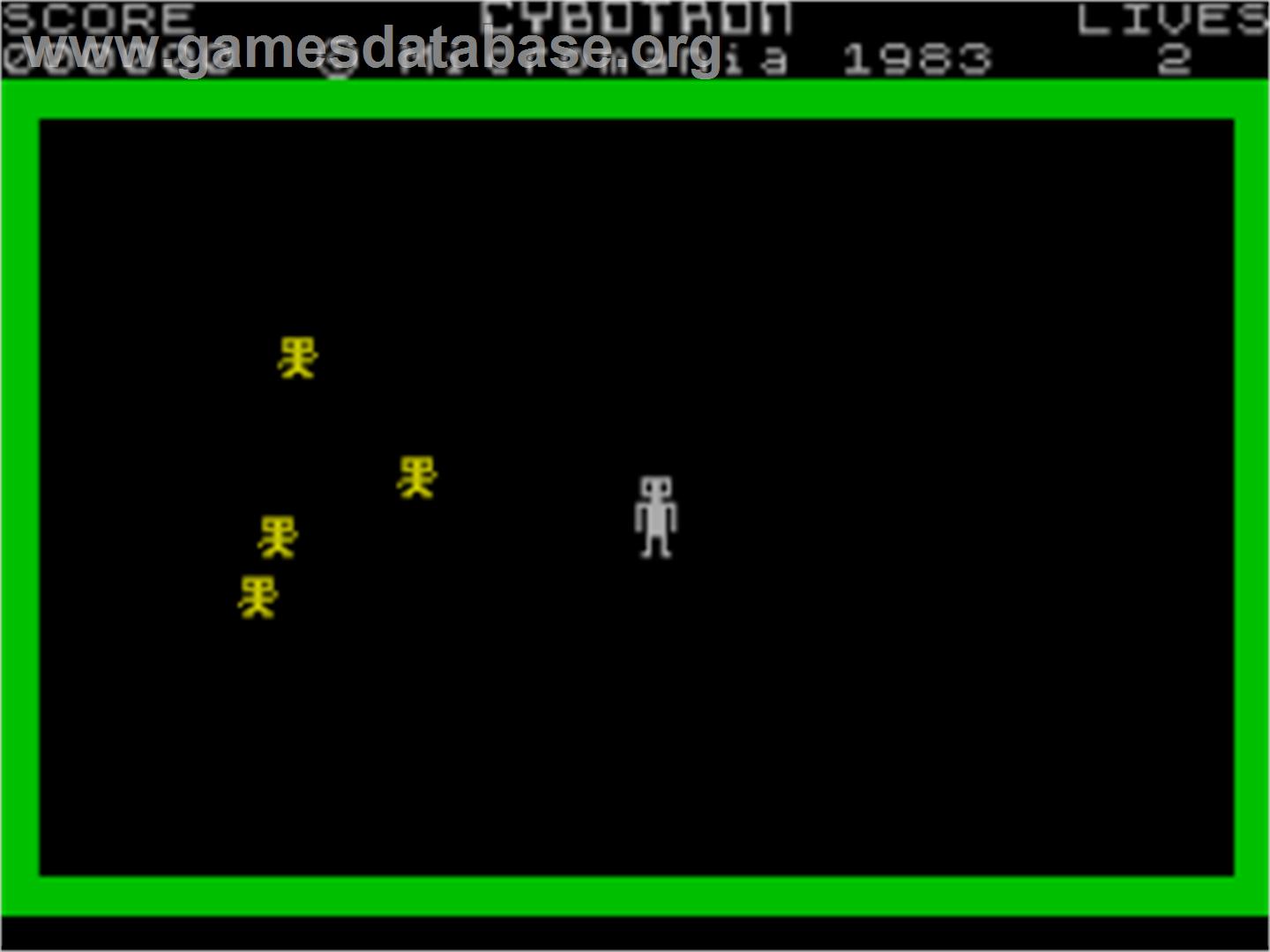 Cybotron - Sinclair ZX Spectrum - Artwork - In Game