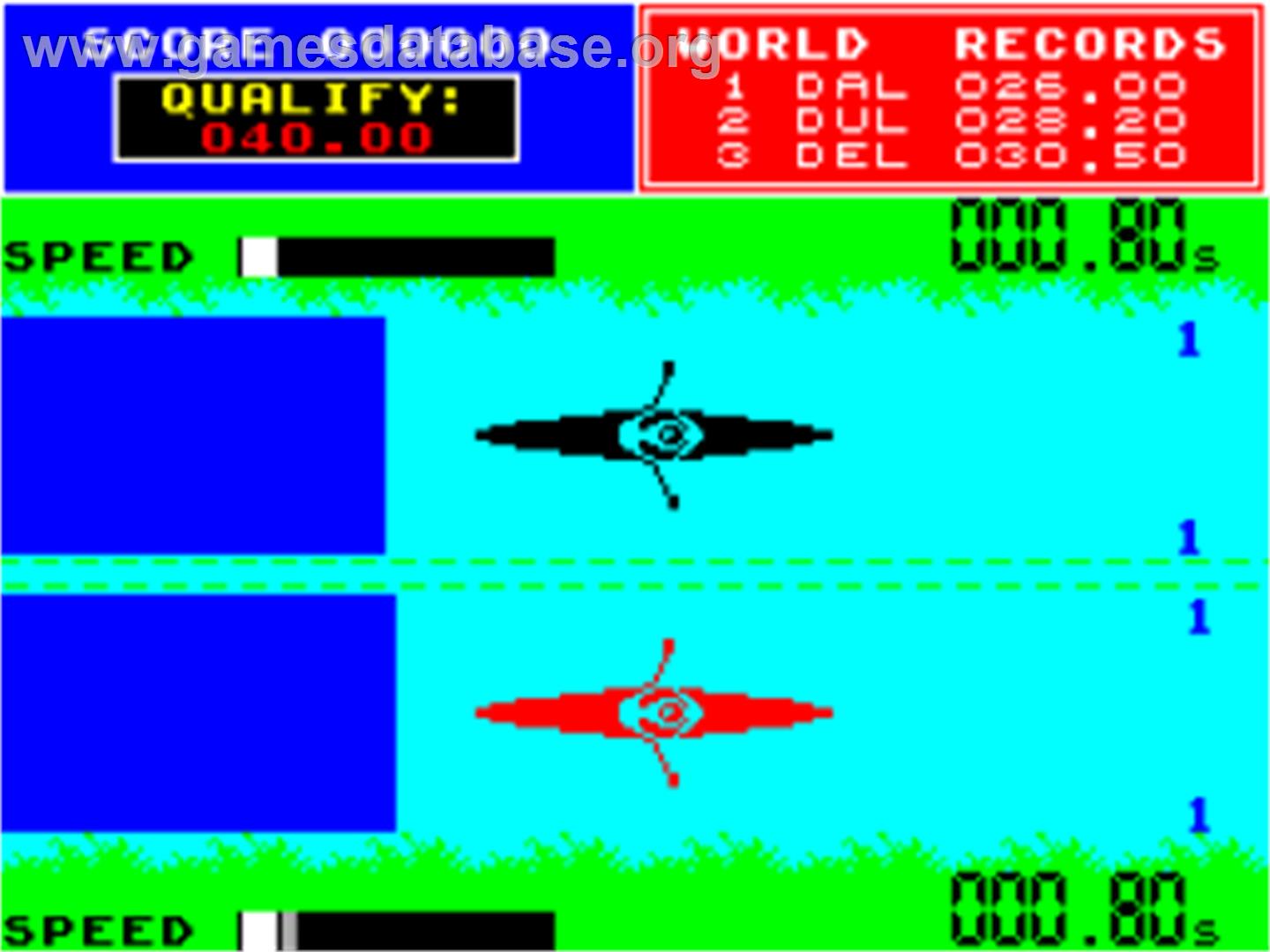 Daley Thompson's Super-test - Sinclair ZX Spectrum - Artwork - In Game