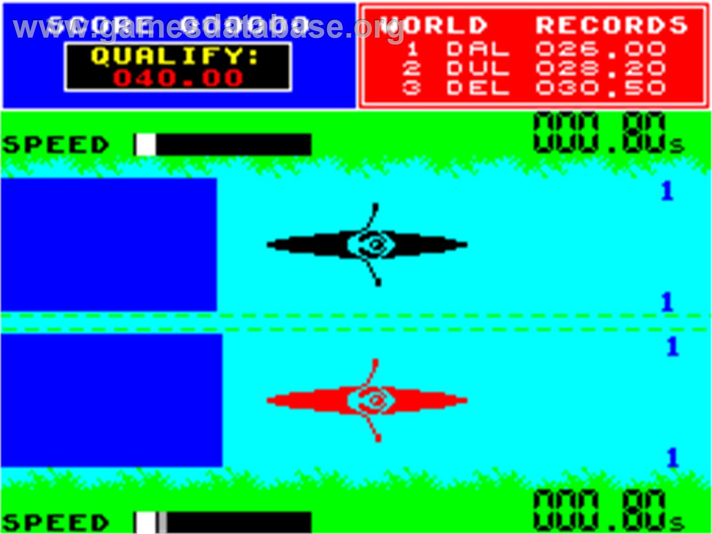 Daley Thompson's Supertest - Sinclair ZX Spectrum - Artwork - In Game