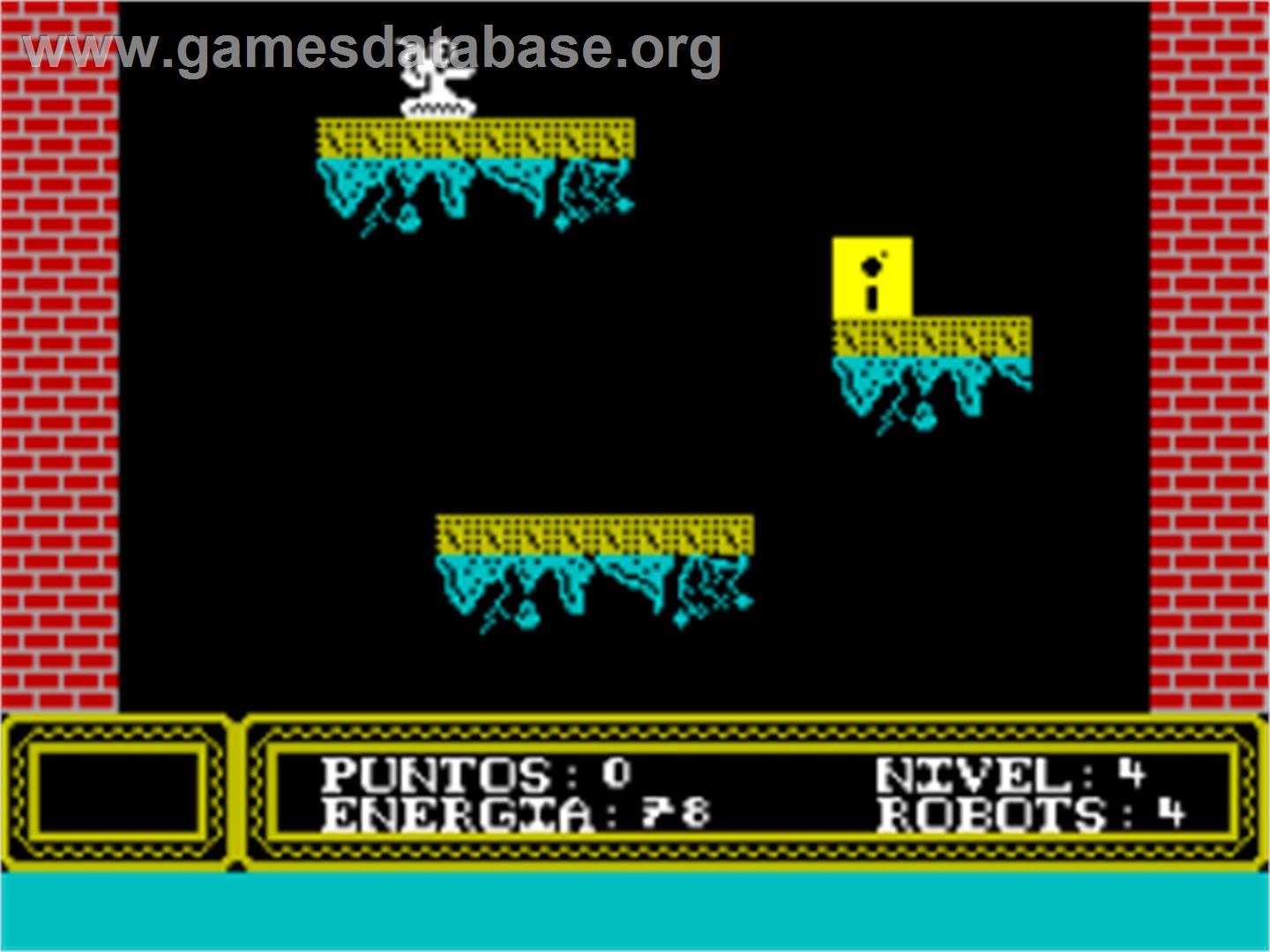 Danger - Sinclair ZX Spectrum - Artwork - In Game