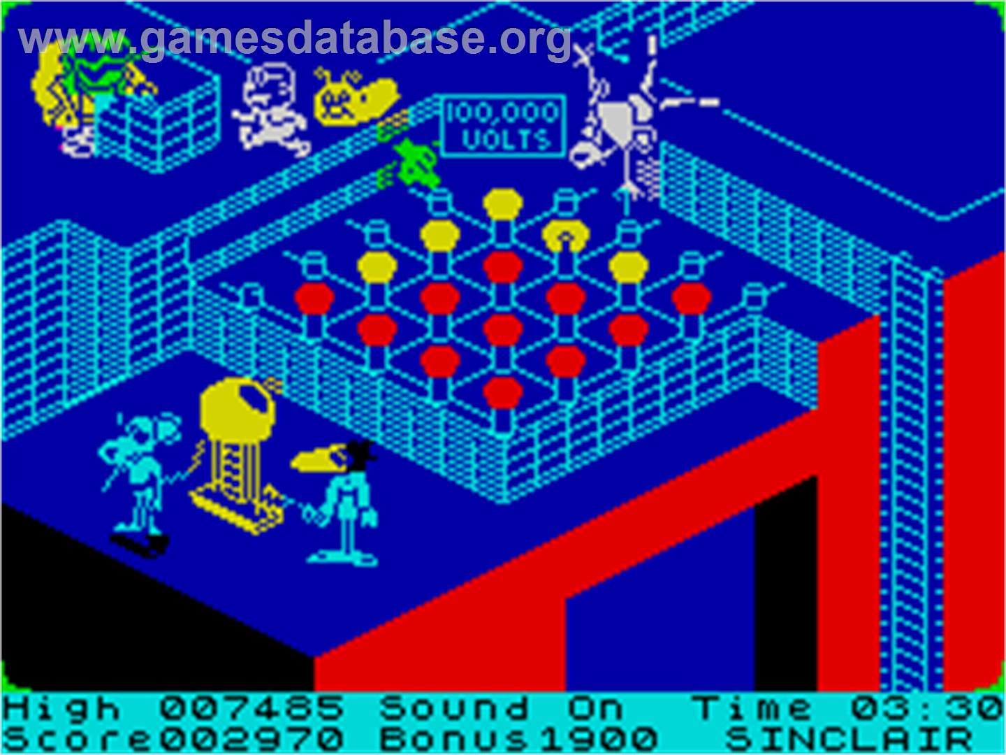 Danger Mouse in Double Trouble - Sinclair ZX Spectrum - Artwork - In Game
