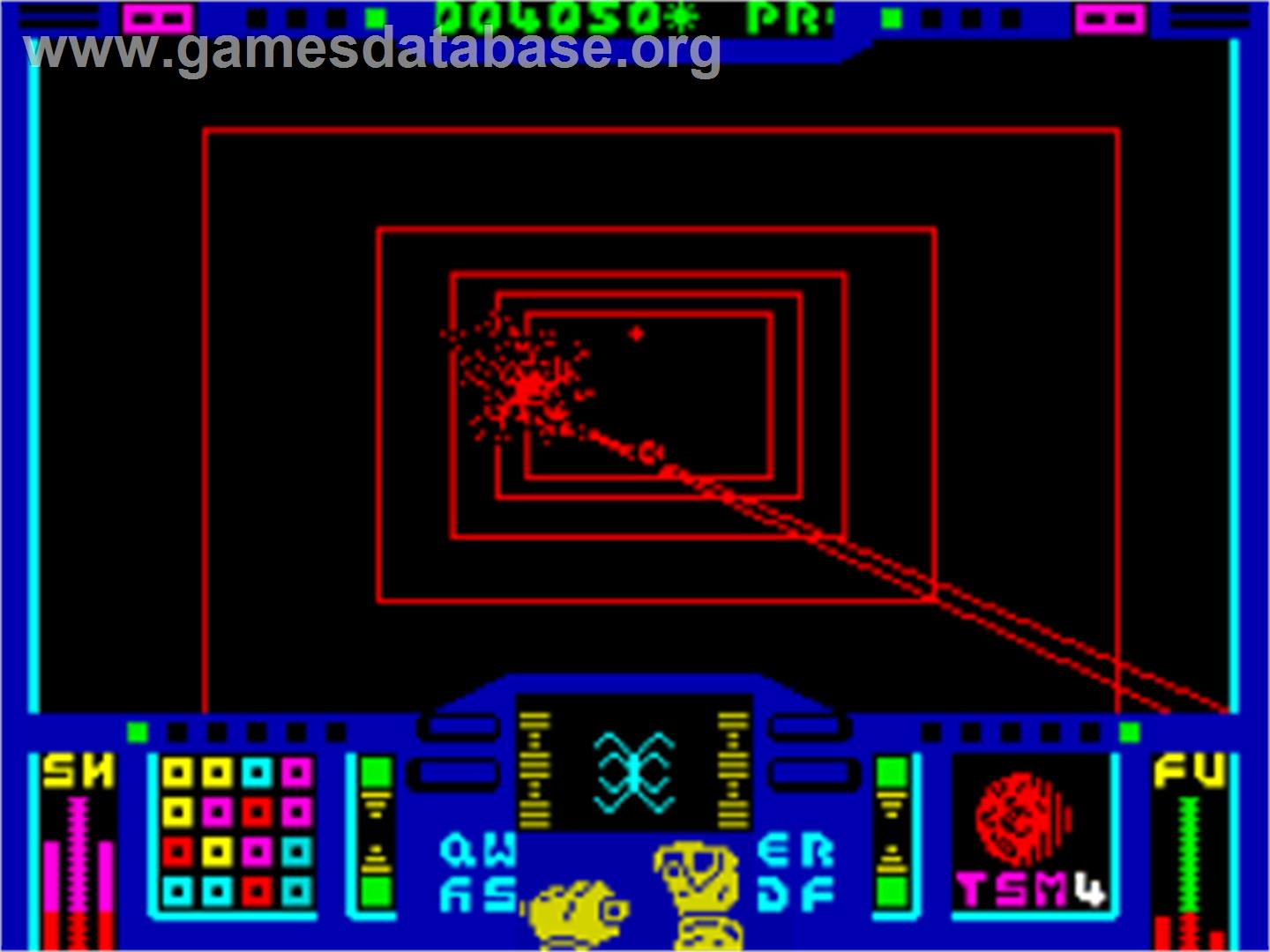Deathscape - Sinclair ZX Spectrum - Artwork - In Game