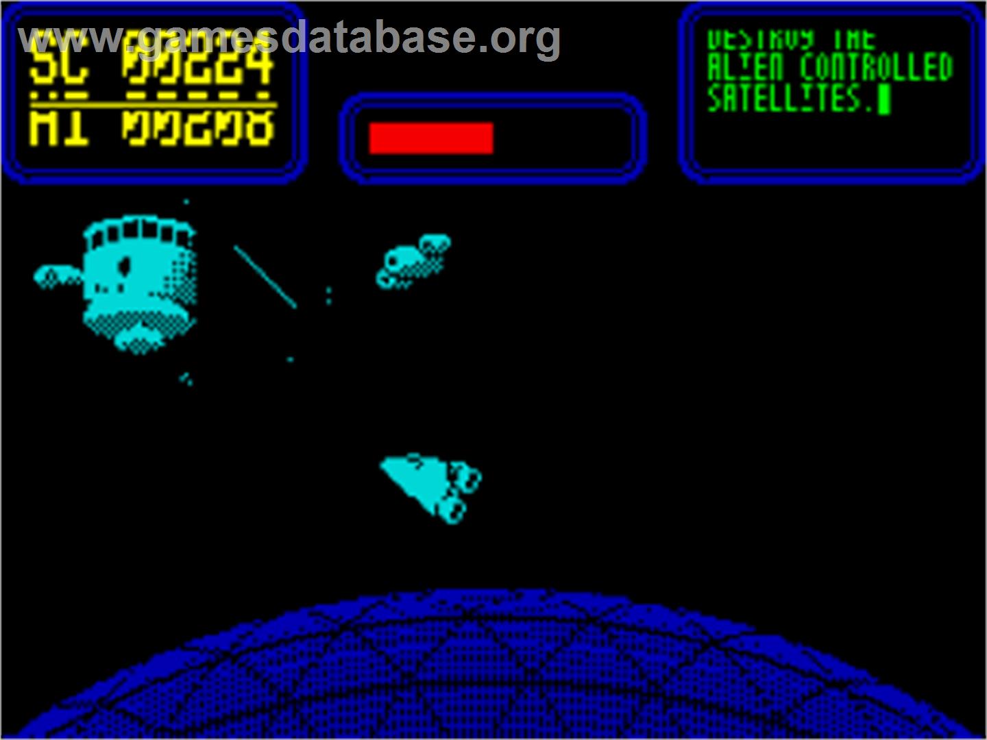 Defcom 1 - Sinclair ZX Spectrum - Artwork - In Game