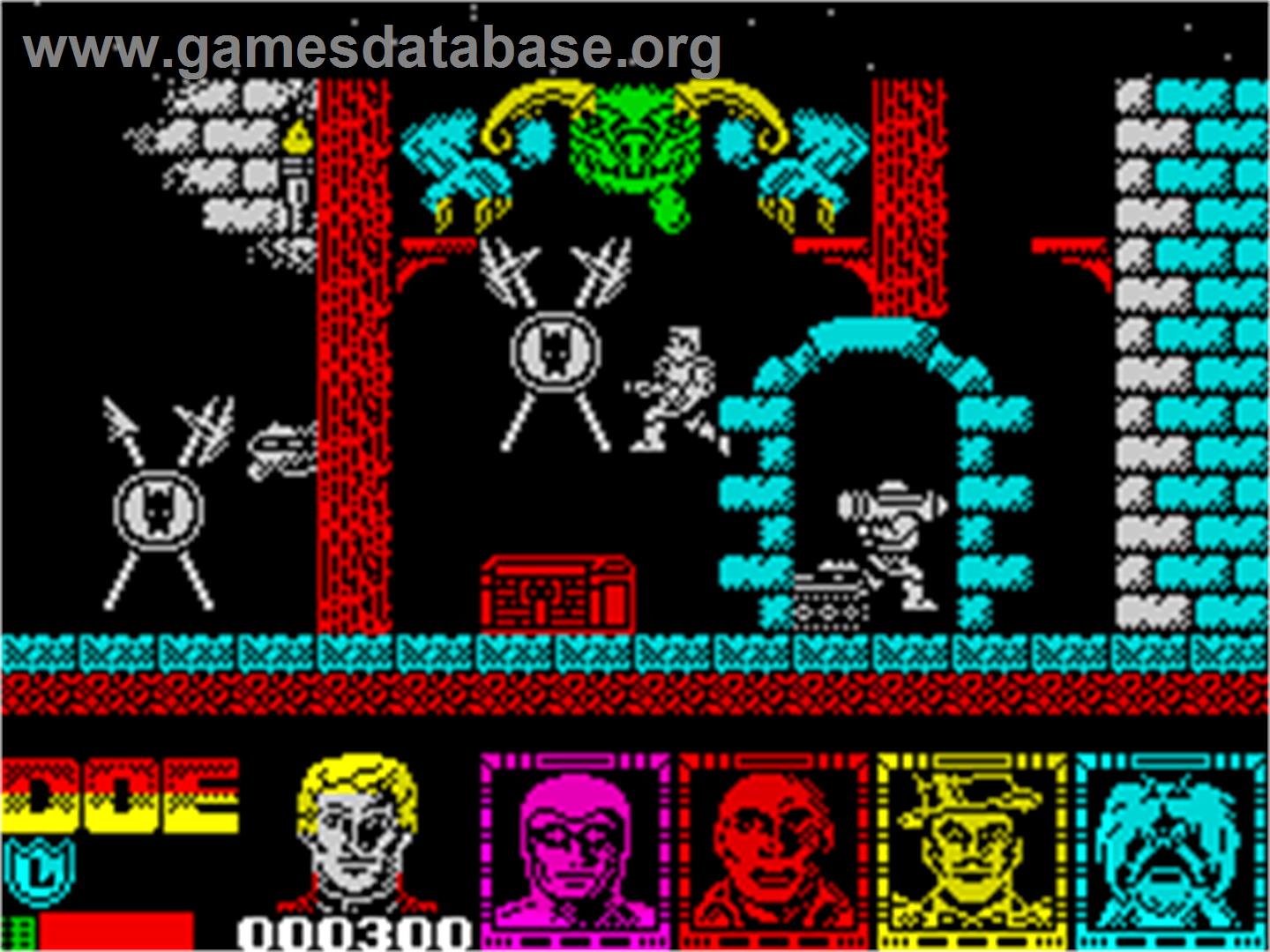Defenders of the Earth - Sinclair ZX Spectrum - Artwork - In Game