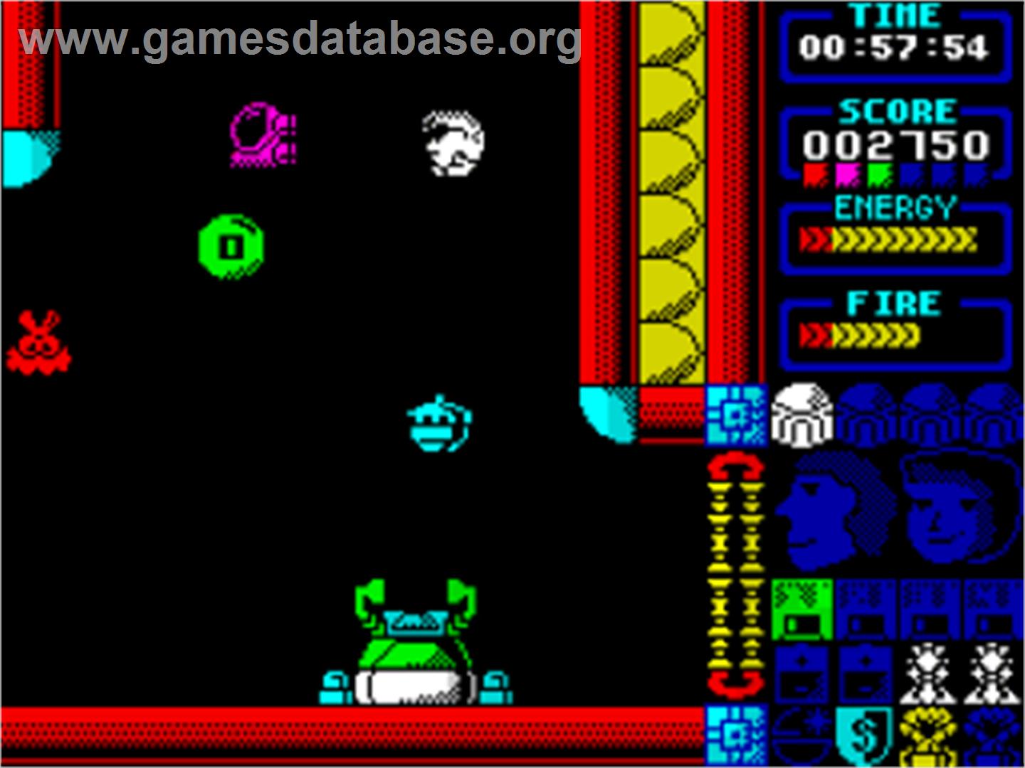 Deja Vu - Sinclair ZX Spectrum - Artwork - In Game